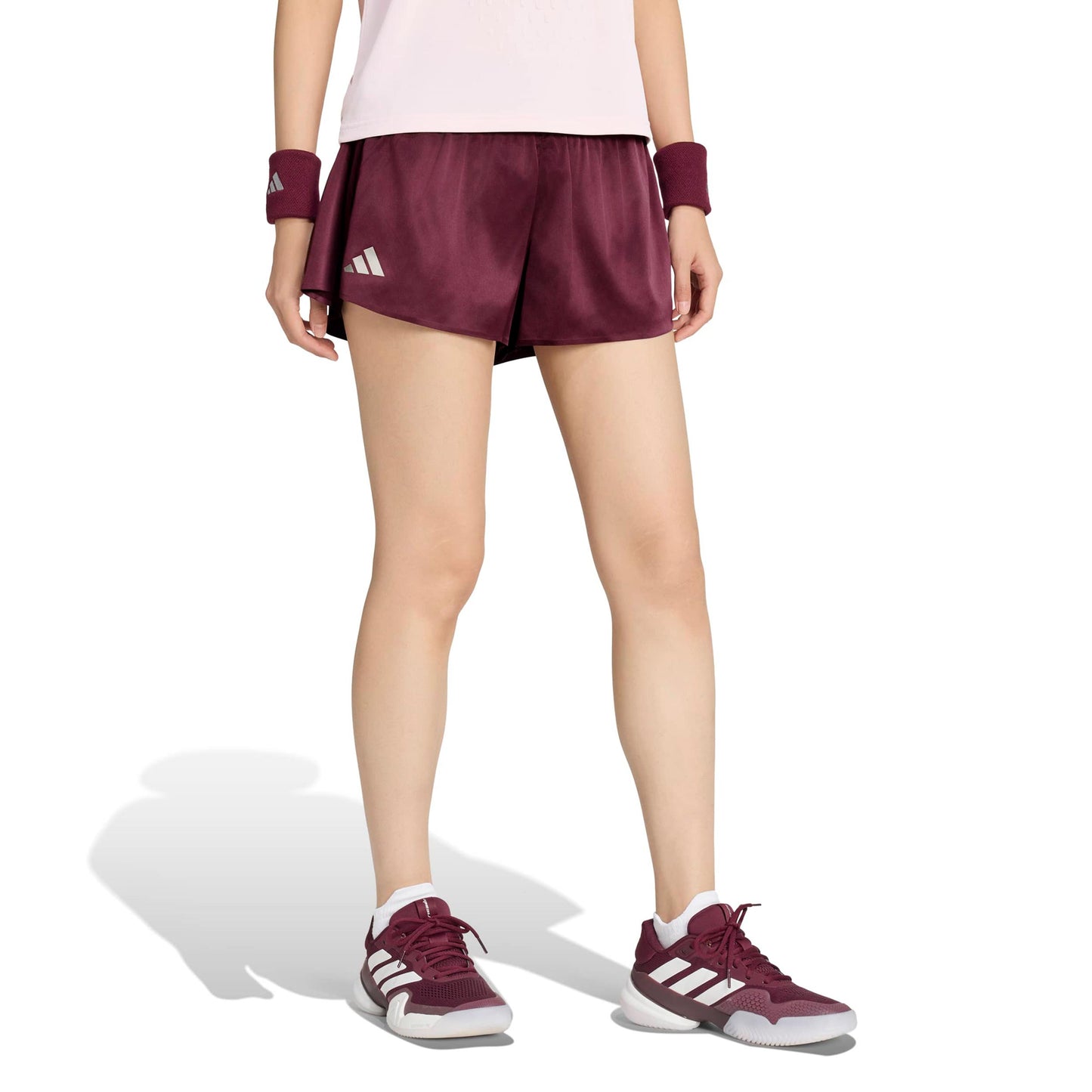adidas Pro Shorts Women - wine red