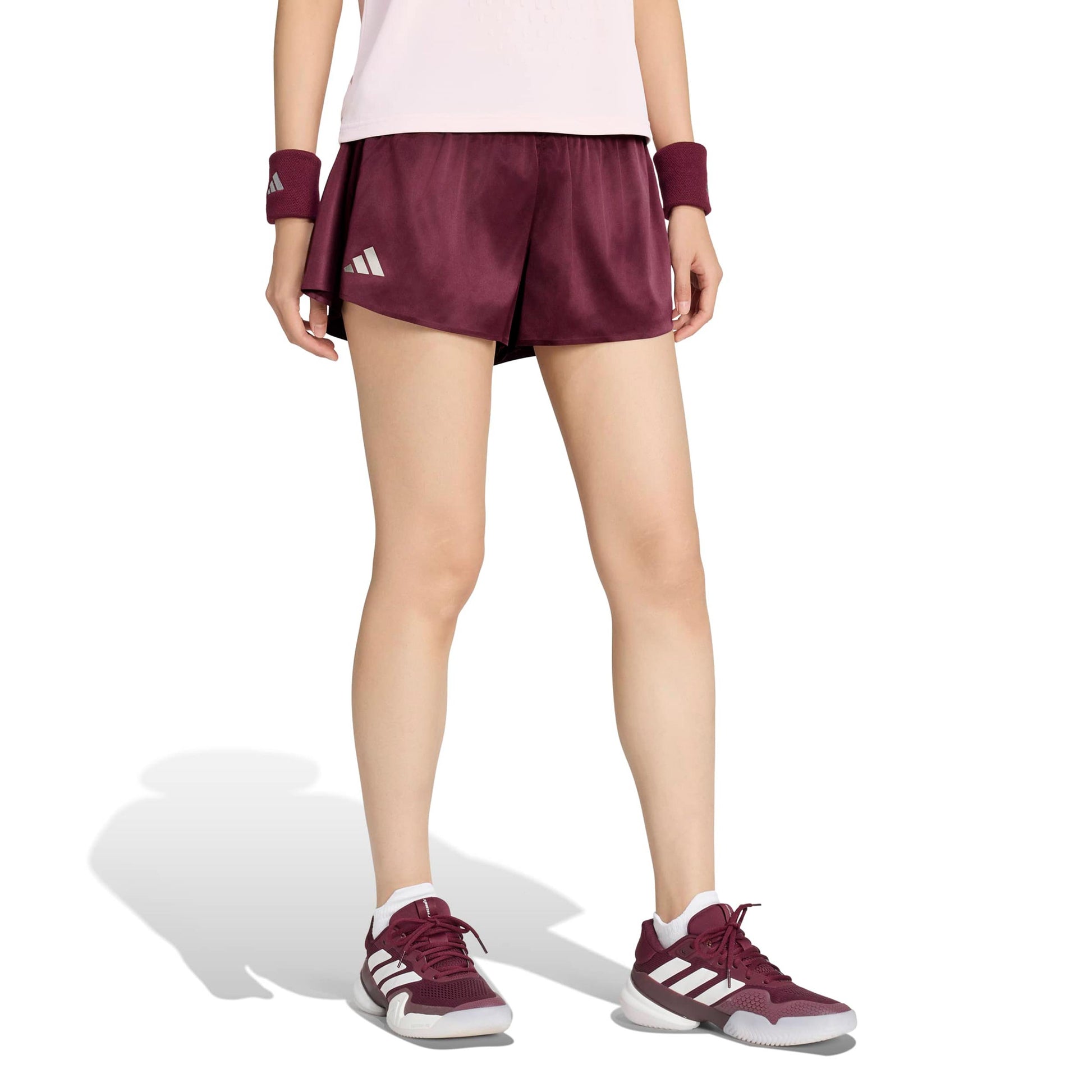 adidas Pro Shorts Women - wine red