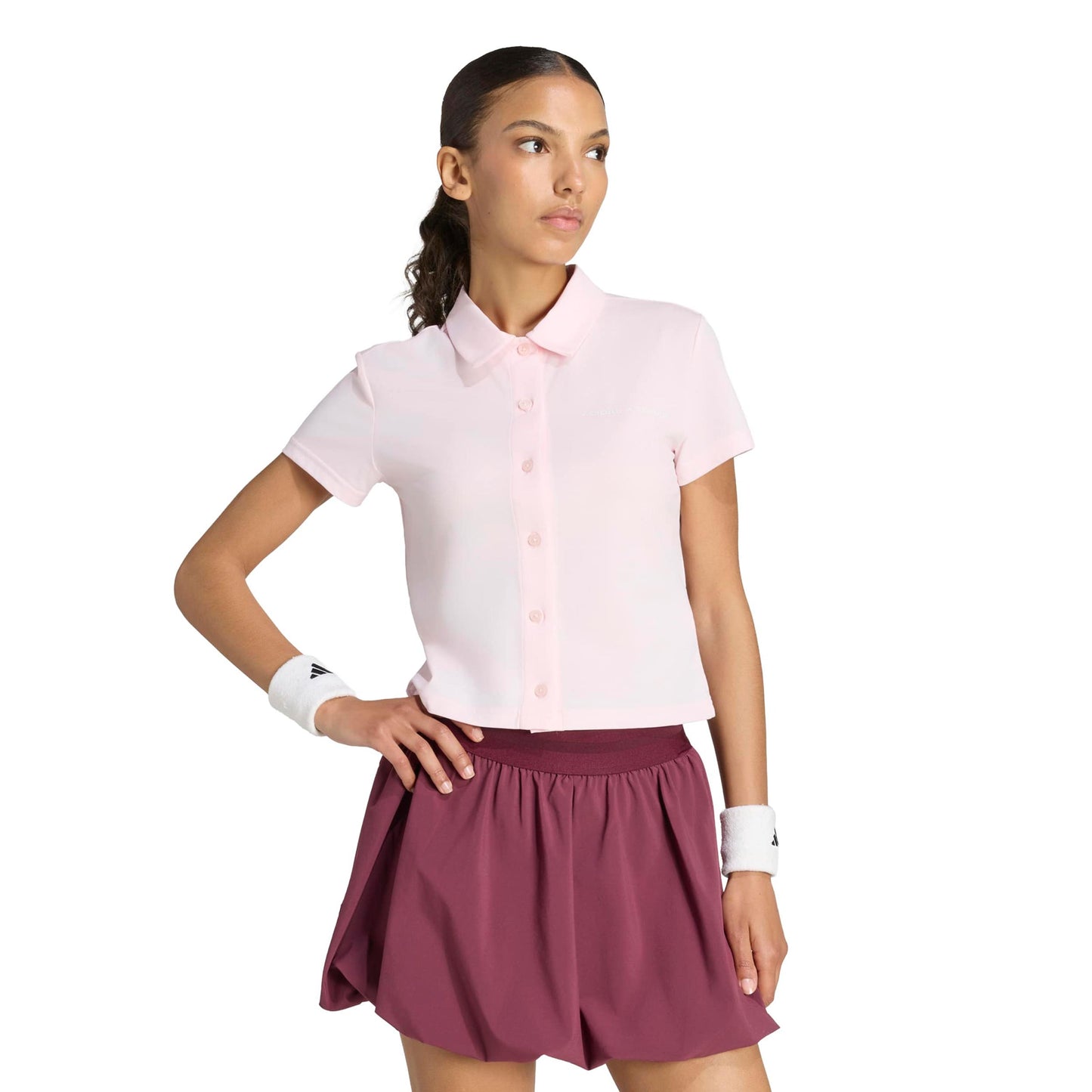 adidas Polo Women - pastel pink