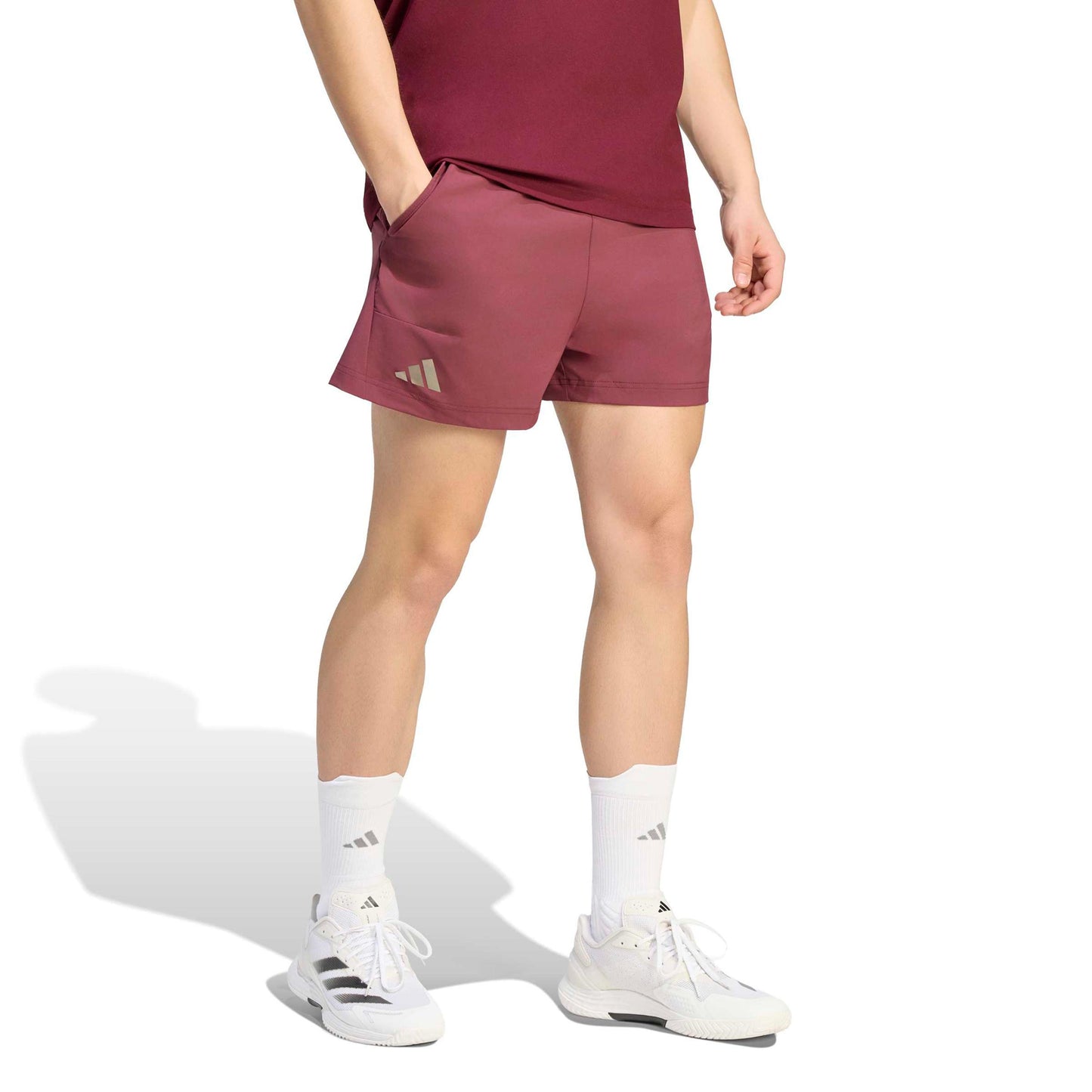 adidas Short & Tight Set Shorts Men - wine red