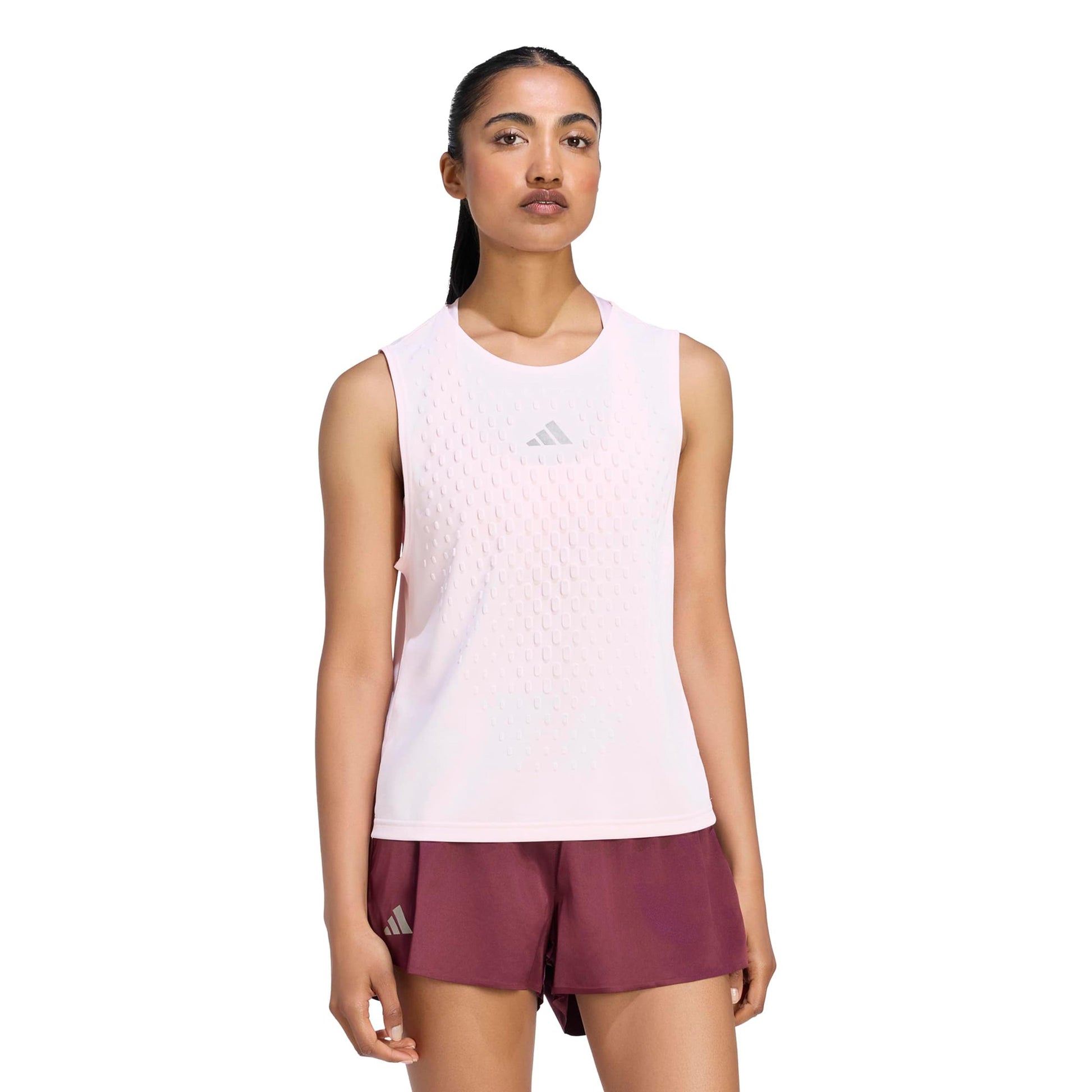adidas 3D Pro Tank Top Women - pastel pink, silver