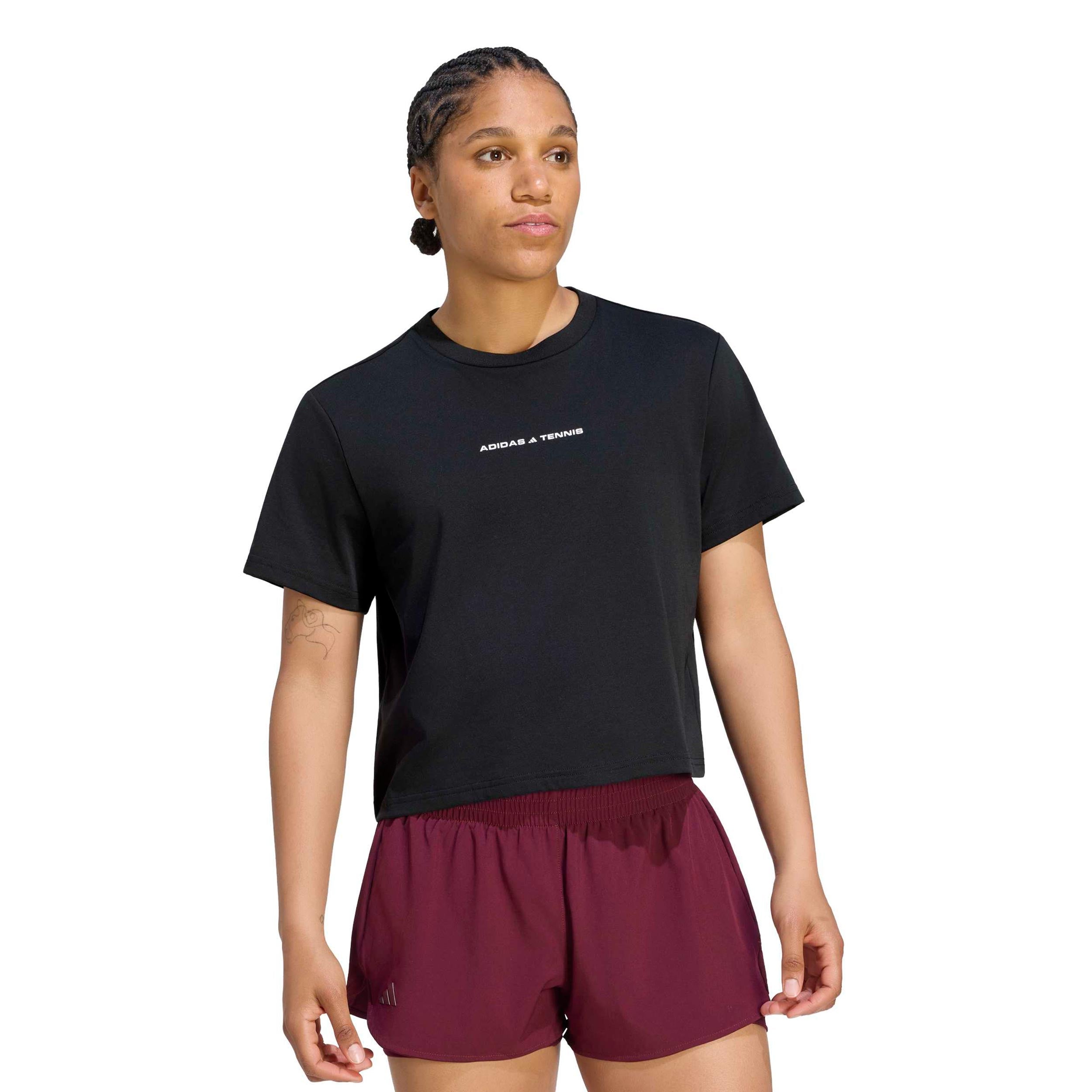 adidas Graphic T-Shirt Women - black, white