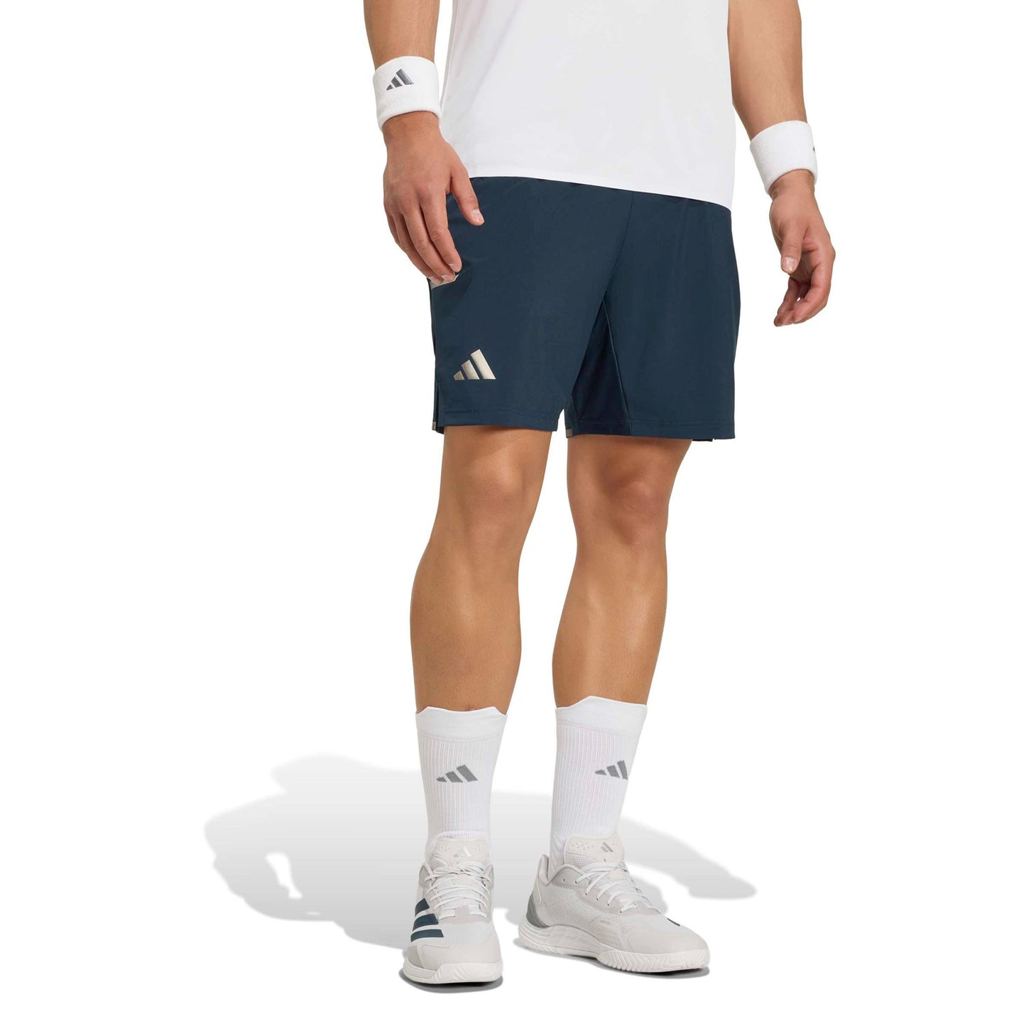 adidas 7Inch Short & Tight Shorts Men - blue grey, silver
