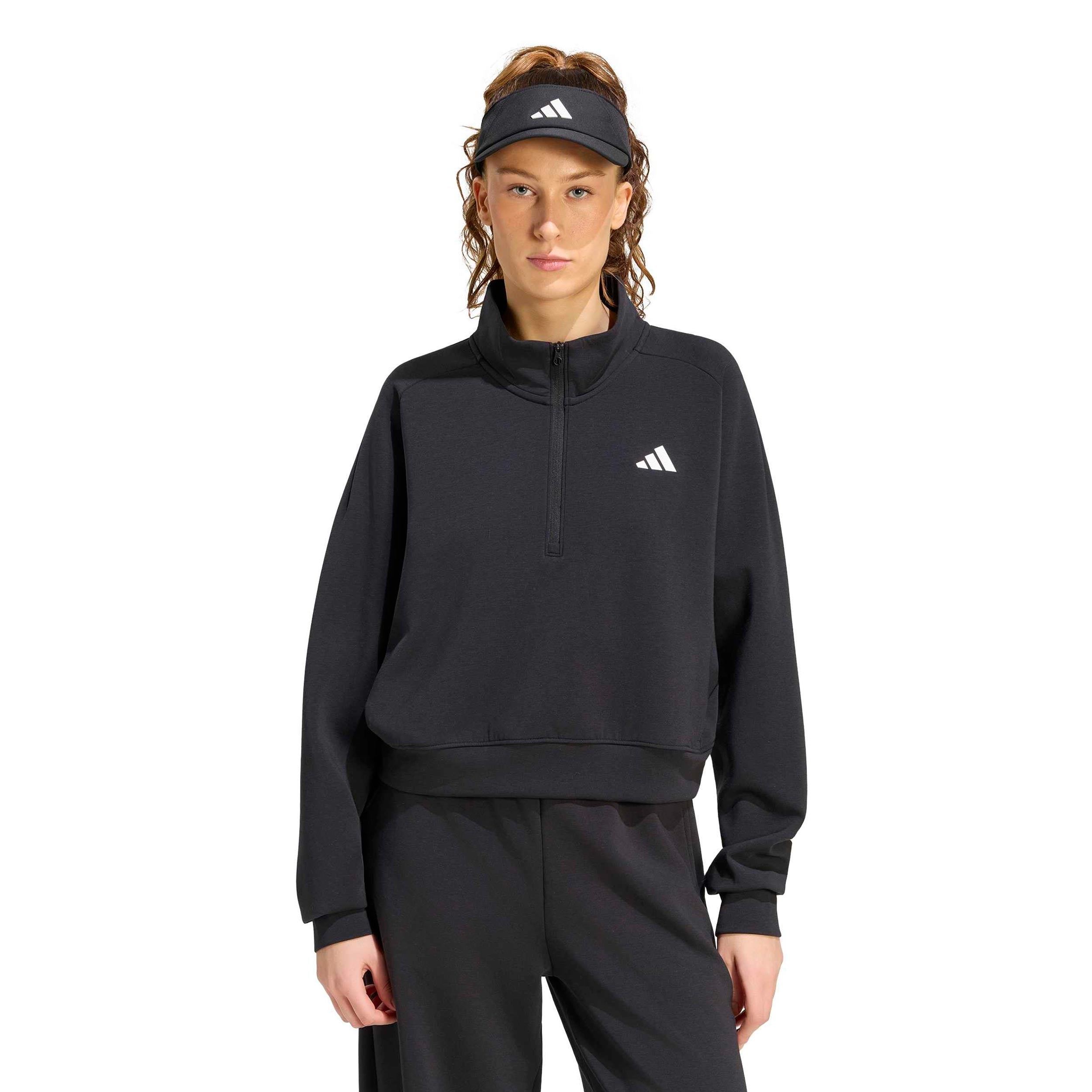 adidas Cover Up Half-Zip Sweatshirt Women - black