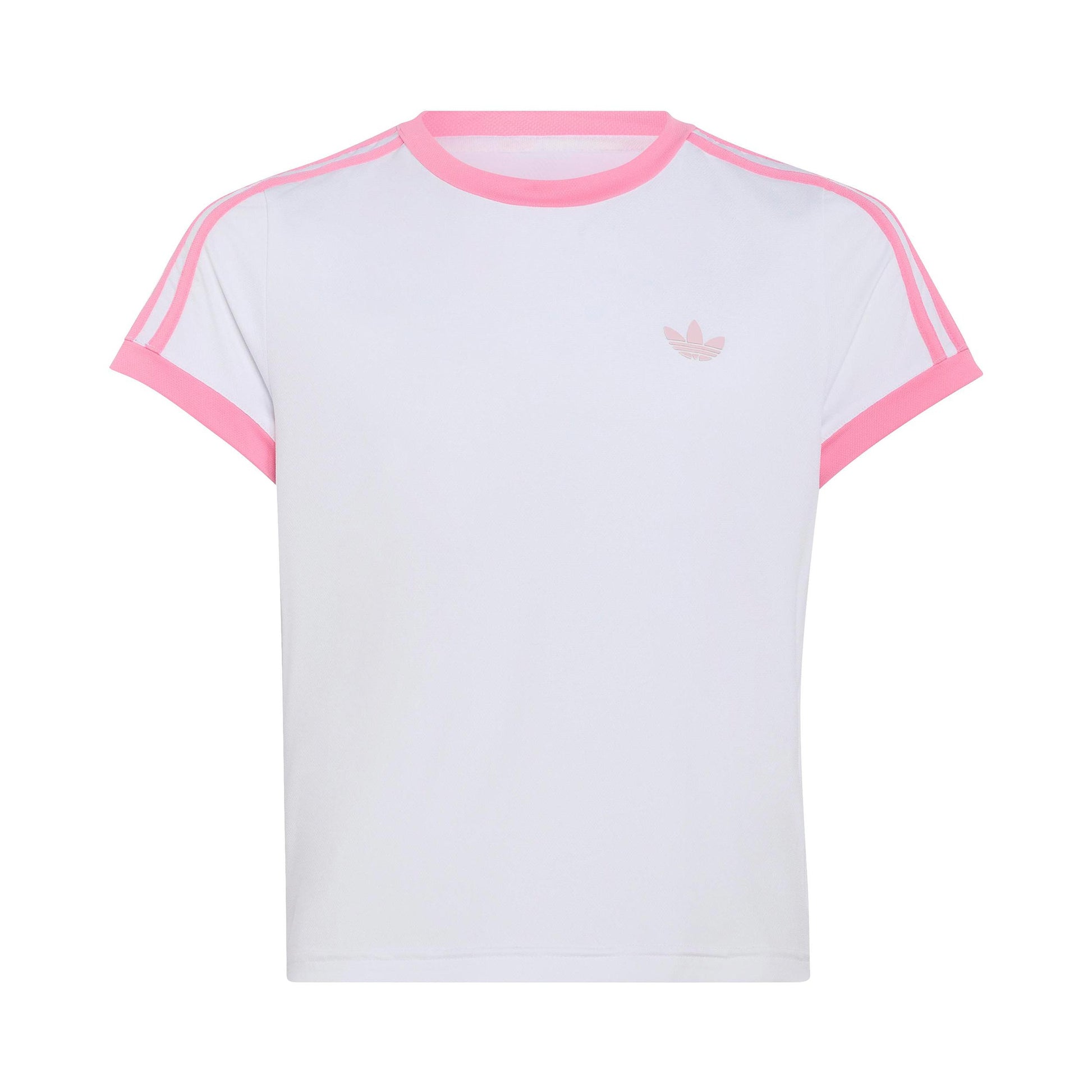 adidas Classics T-Shirt Kids - white, pink