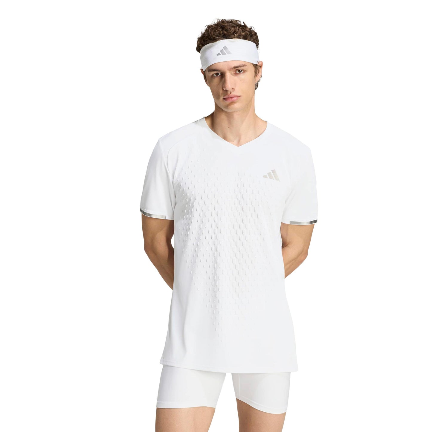 adidas 3D Freelift Pro T-Shirt Men - white, silver