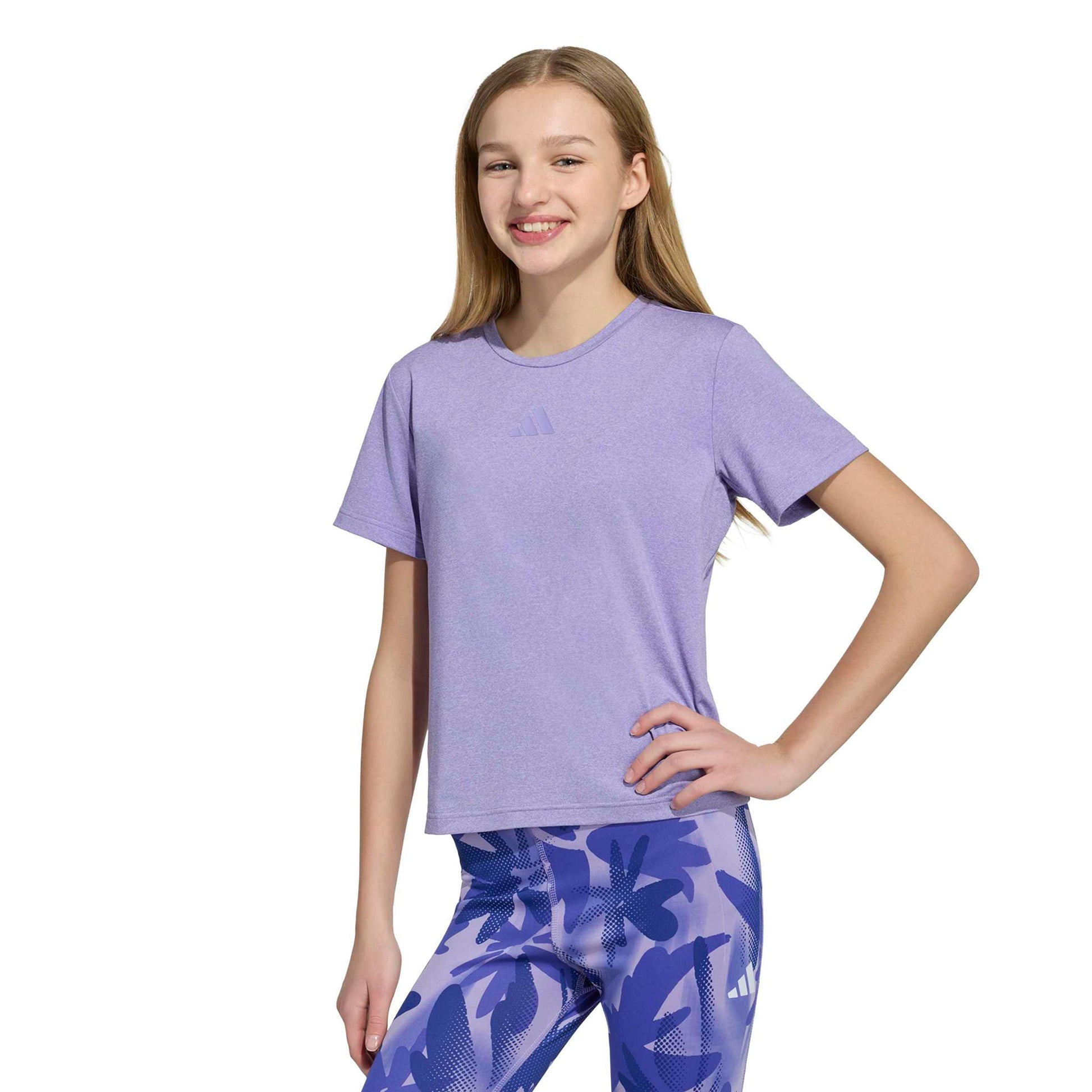 adidas Sportswear T-Shirt Kids - lilac