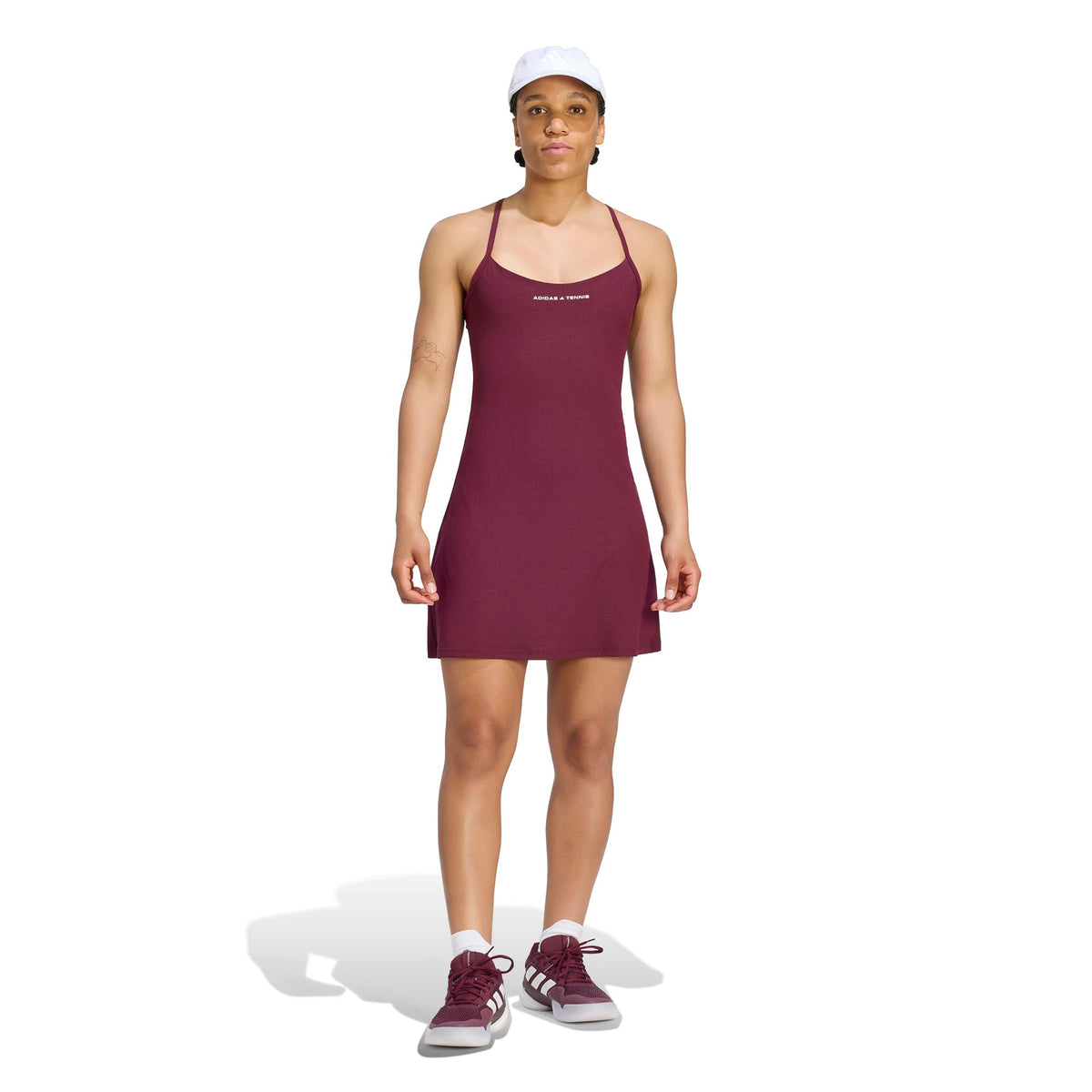 adidas Dress Women - wine red
