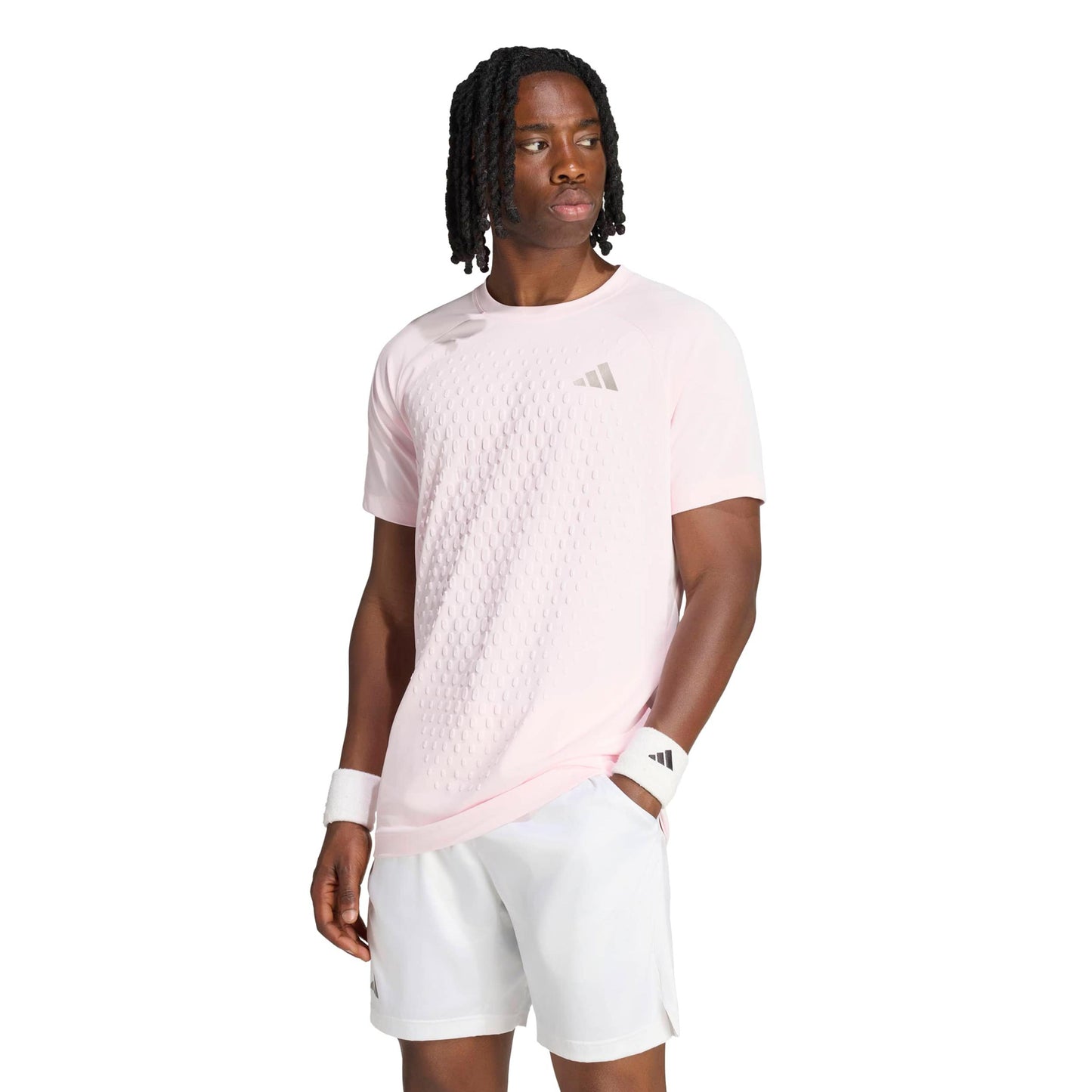 adidas 3D Freelift Pro T-Shirt Men - pastel pink