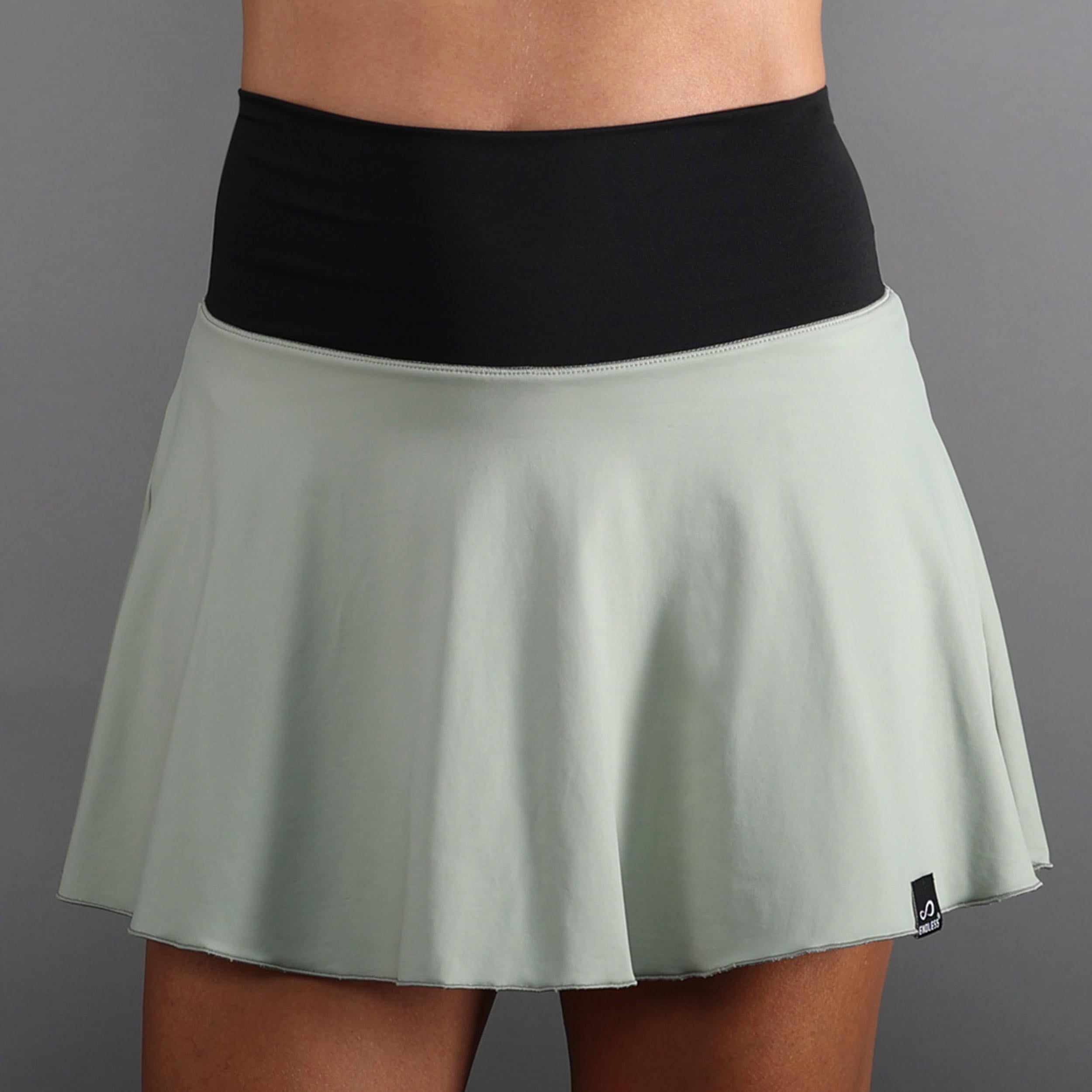 Endless LUX II Skirt Women - olive, white
