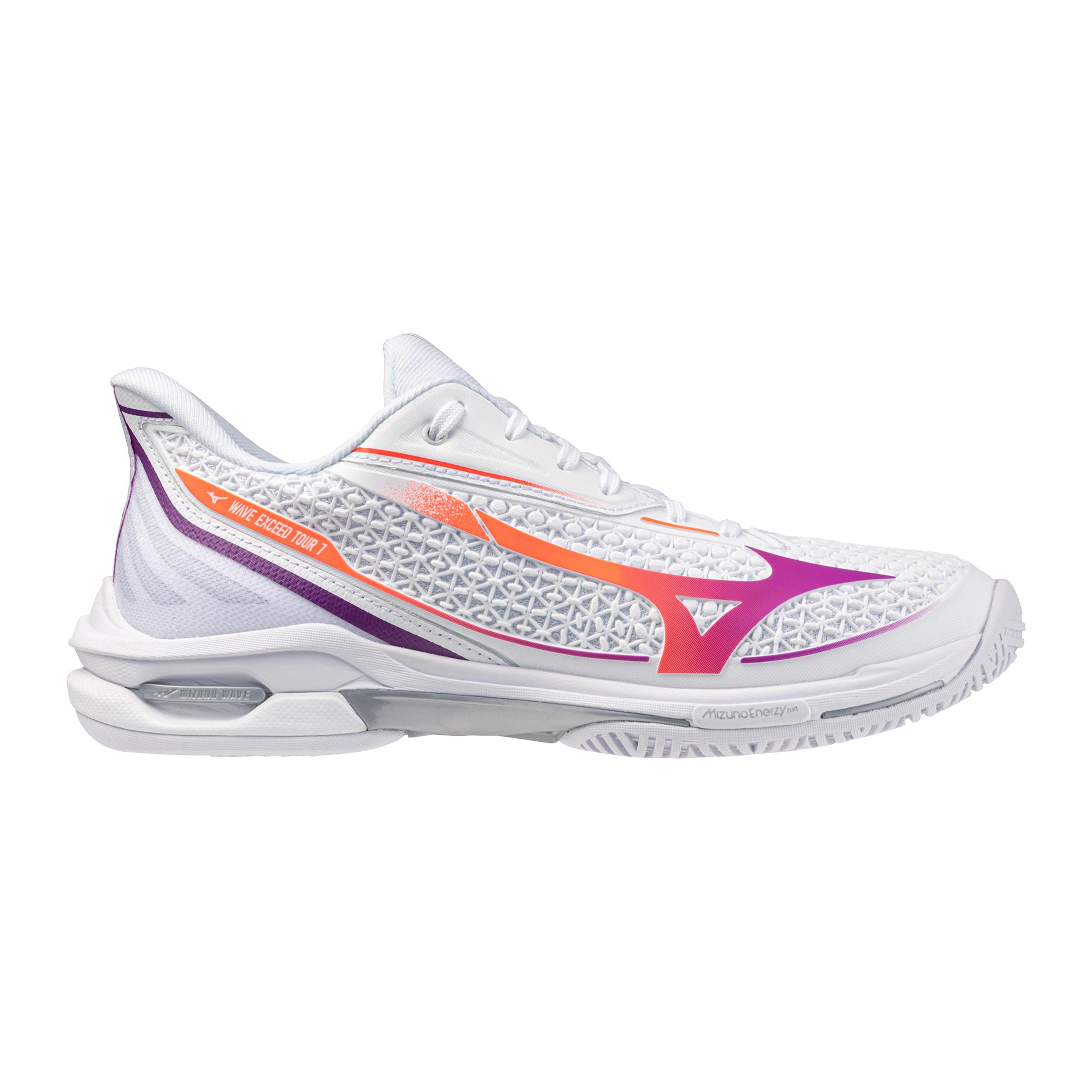 Wave Exceed Tour 7 All court shoe Women - white, lilac | Padel-Point