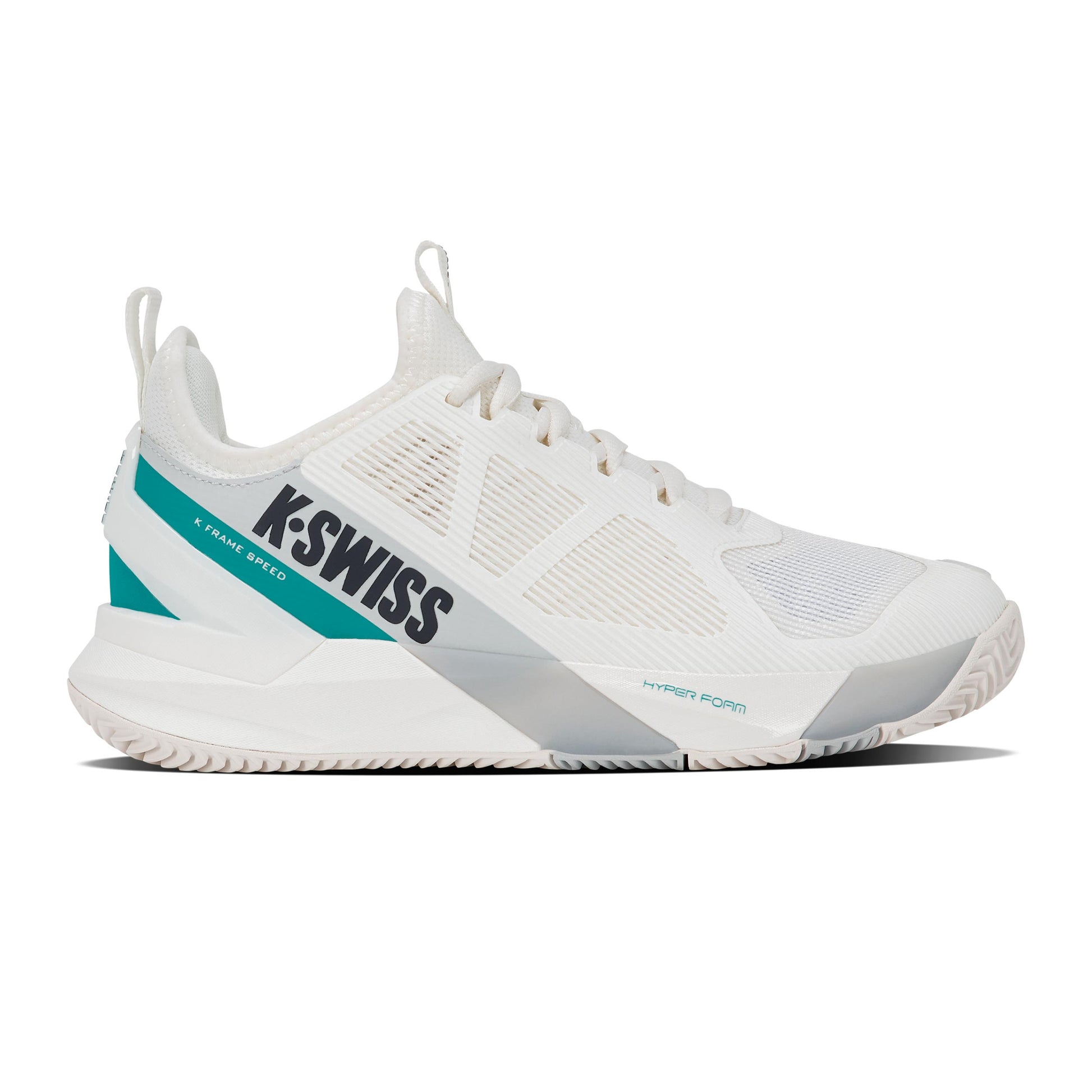 K-Swiss K-Frame Speed Clay court shoe Women - white, turquoise
