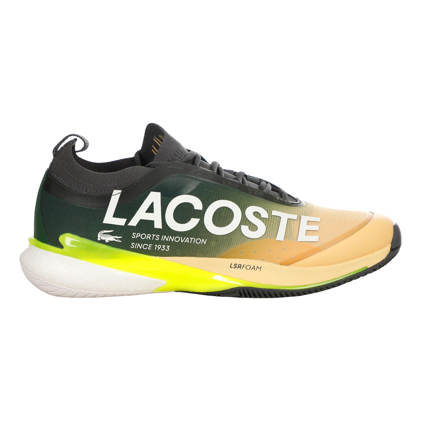 Lacoste AG-LT Lite All court shoe Men - yellow, dark green