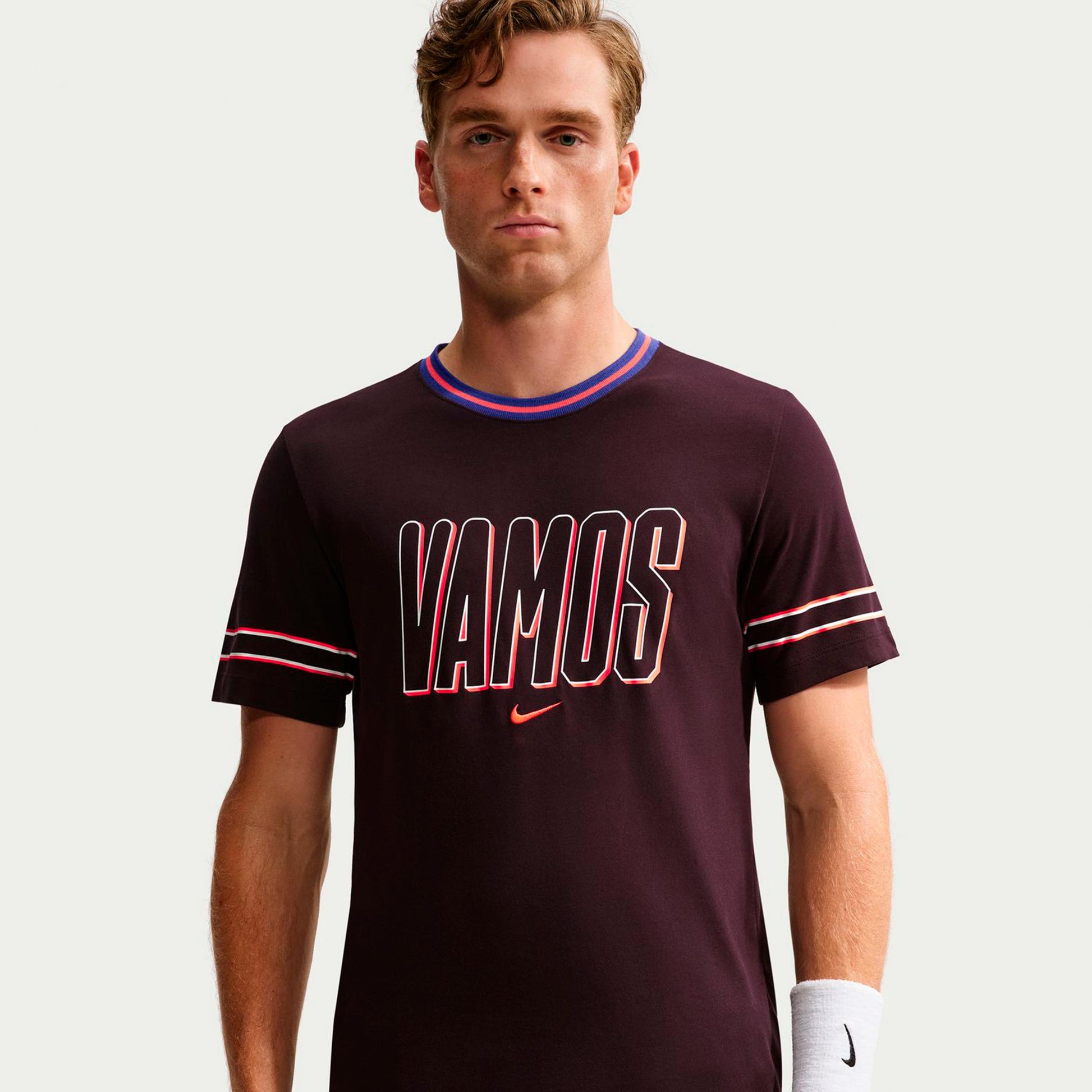 Nike Court Dri-Fit T-Shirt Men - wine red