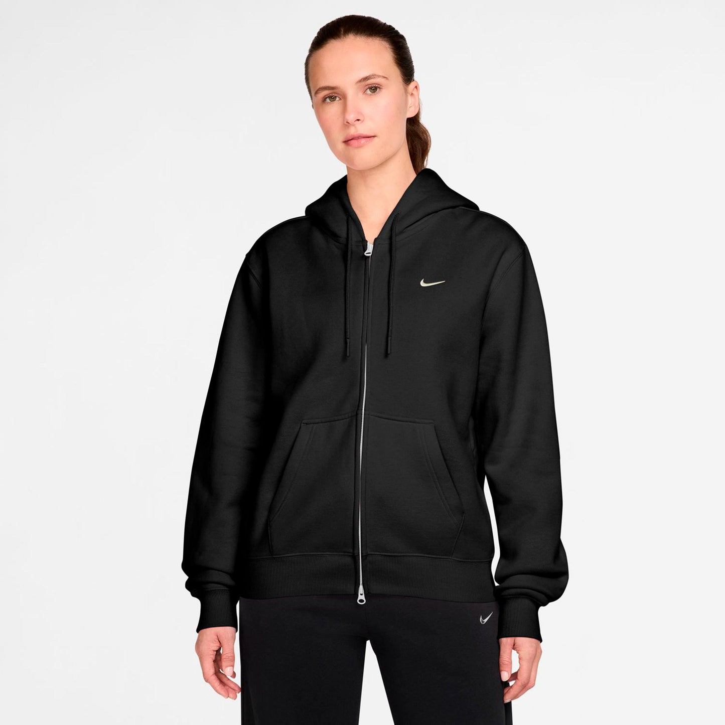Nike Studio Fleece Zip Hoodie Women - black