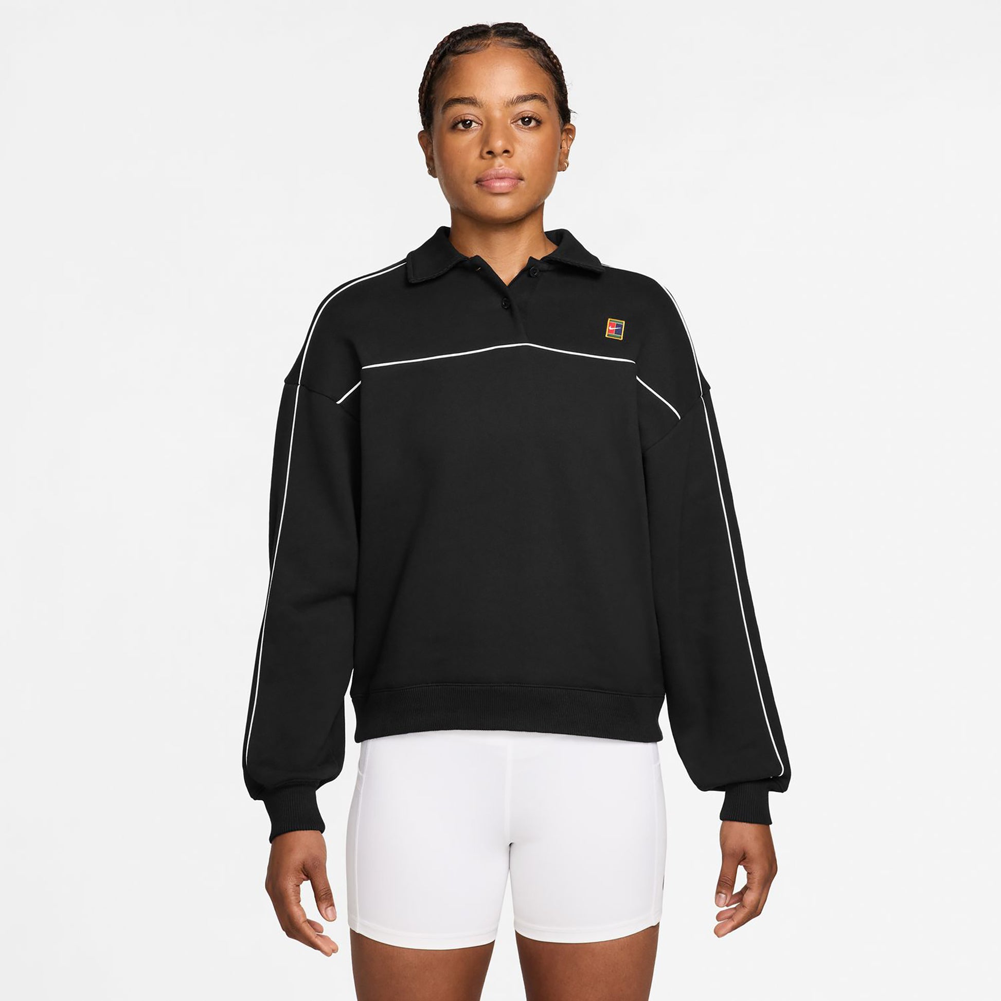 Nike Court Long sleeve Women - black