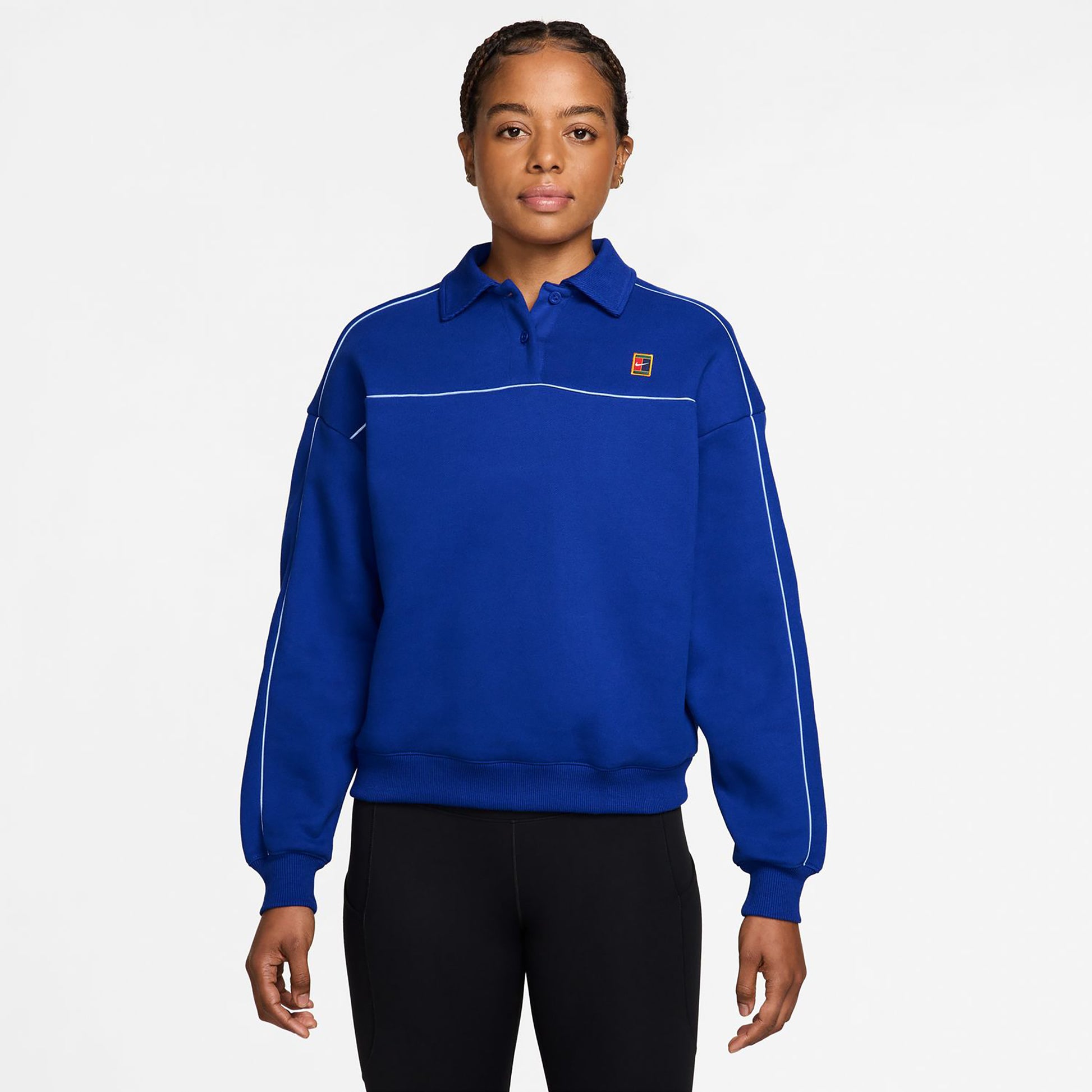 Nike Court Long sleeve Women - dark blue
