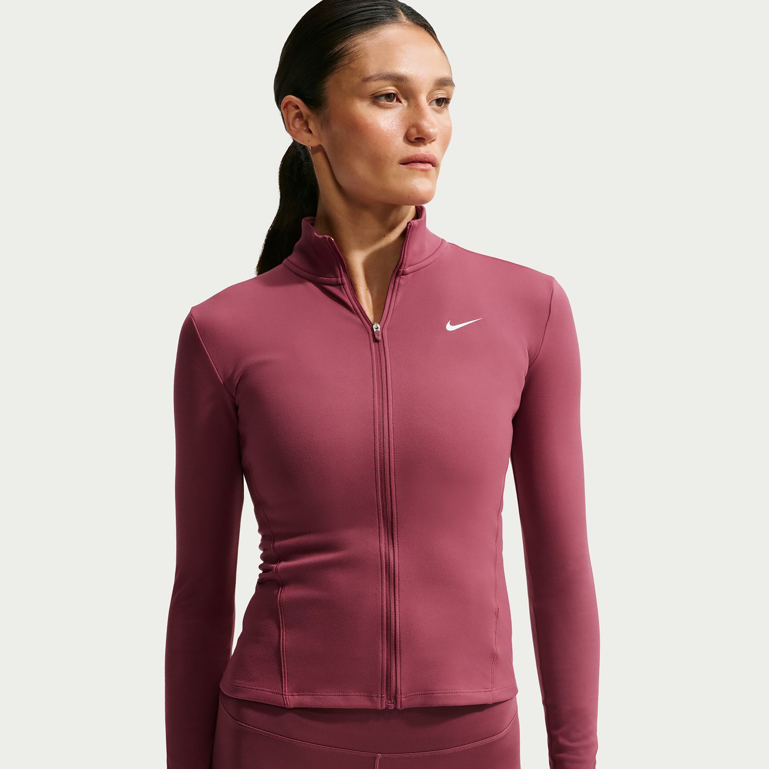 Nike One Fitted Training jacket Women - mauve