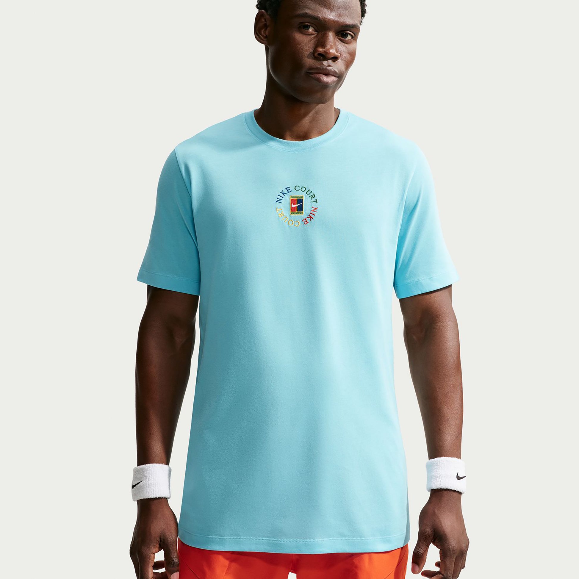 Nike Court T-Shirt Men - turquoise