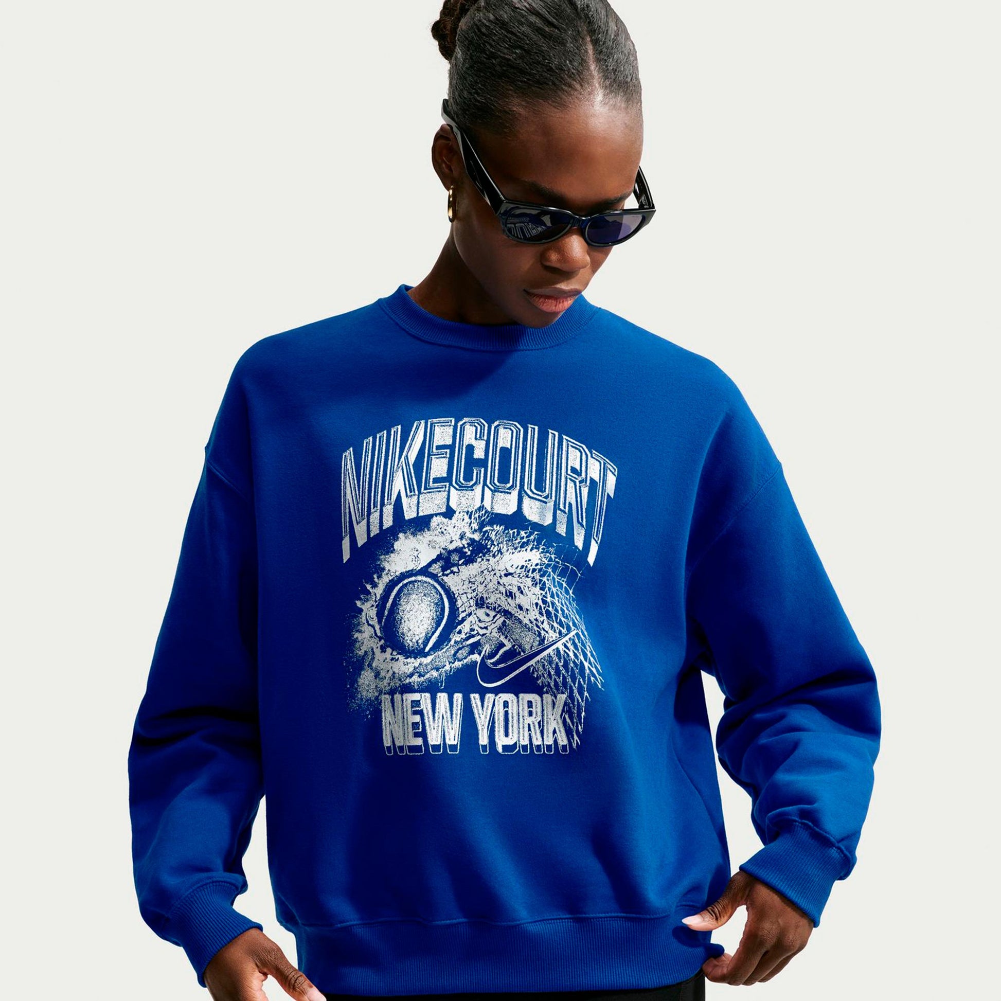 Nike Court Sweatshirt Women - blue