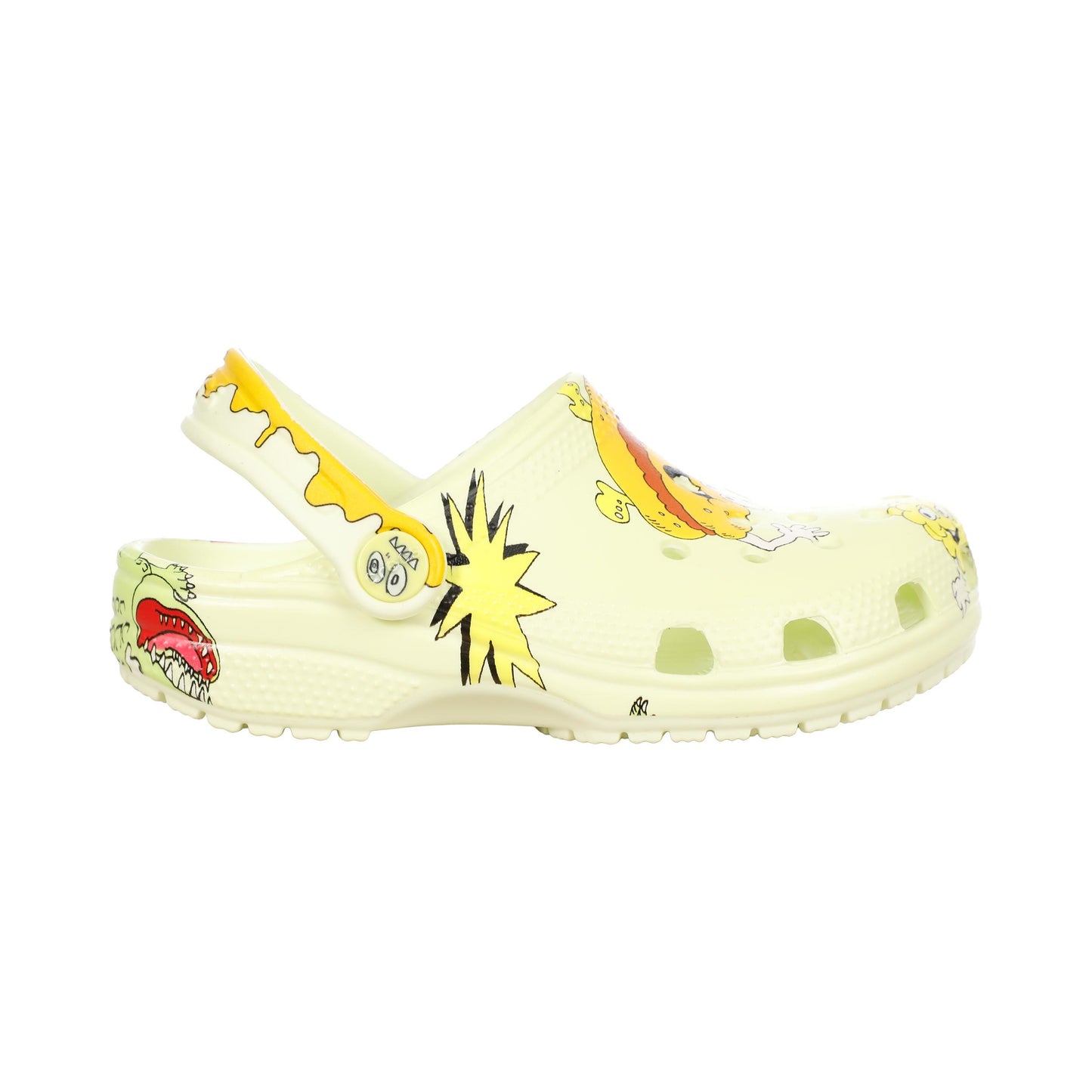 Crocs Classic Glow Slippers Kids - green, multicoloured