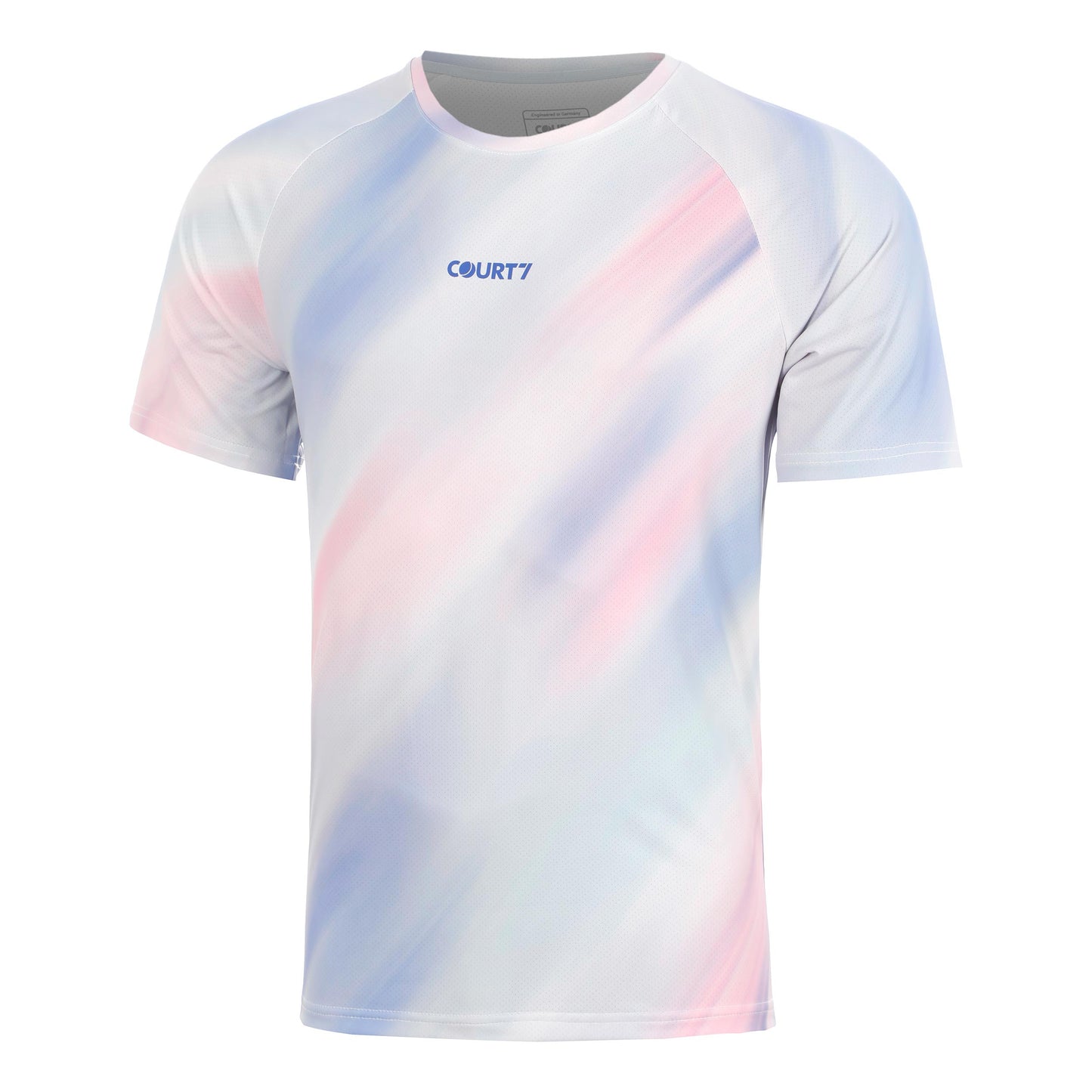 COURT7 Performance T-Shirt Men - light blue, multicoloured
