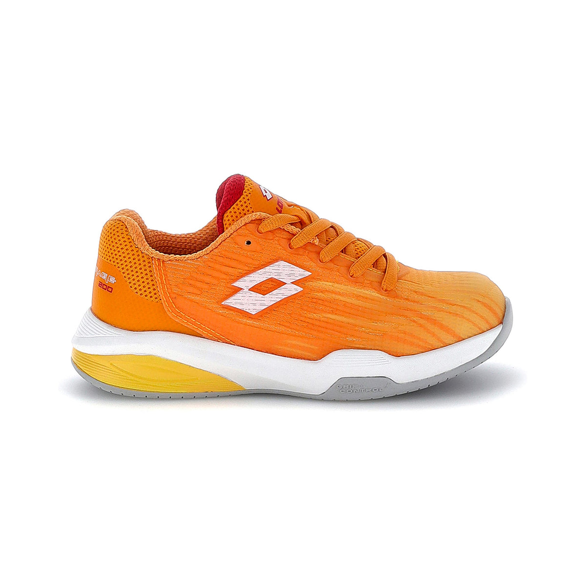 Lotto Mirage 200 III PRT ALR All court shoe Kids - orange, white