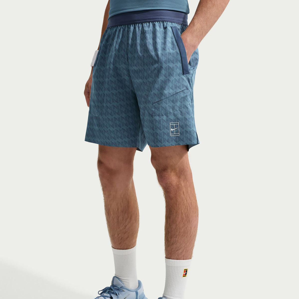 Nike Dri-Fit Shorts Men - blue grey