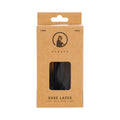 QP shoe laces 120cm Shoelaces - black