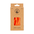 QP shoe laces 120cm Shoelaces - orange