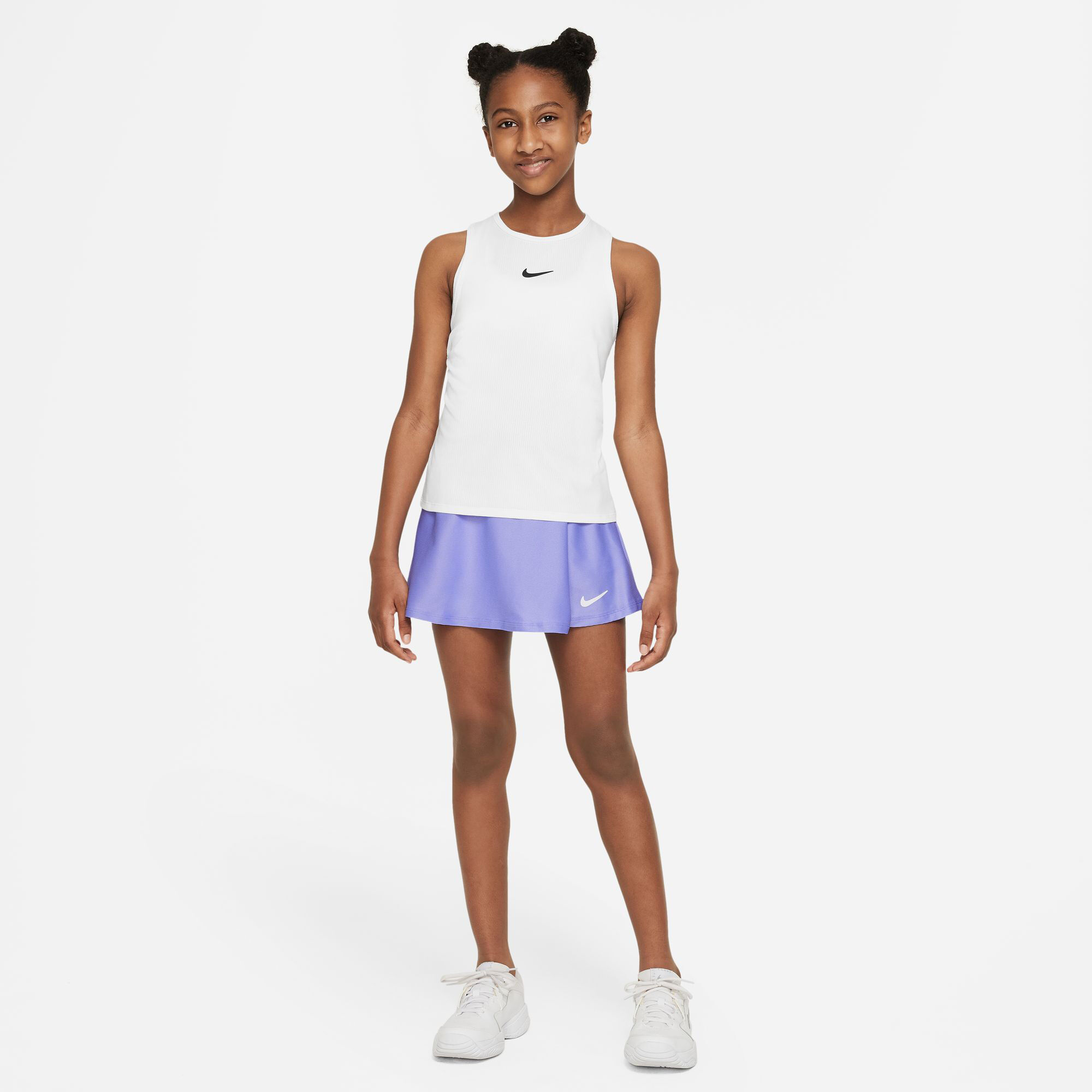 Buy Nike Dri Fit Victory Flouncy Skirt Girls Lilac online Padel