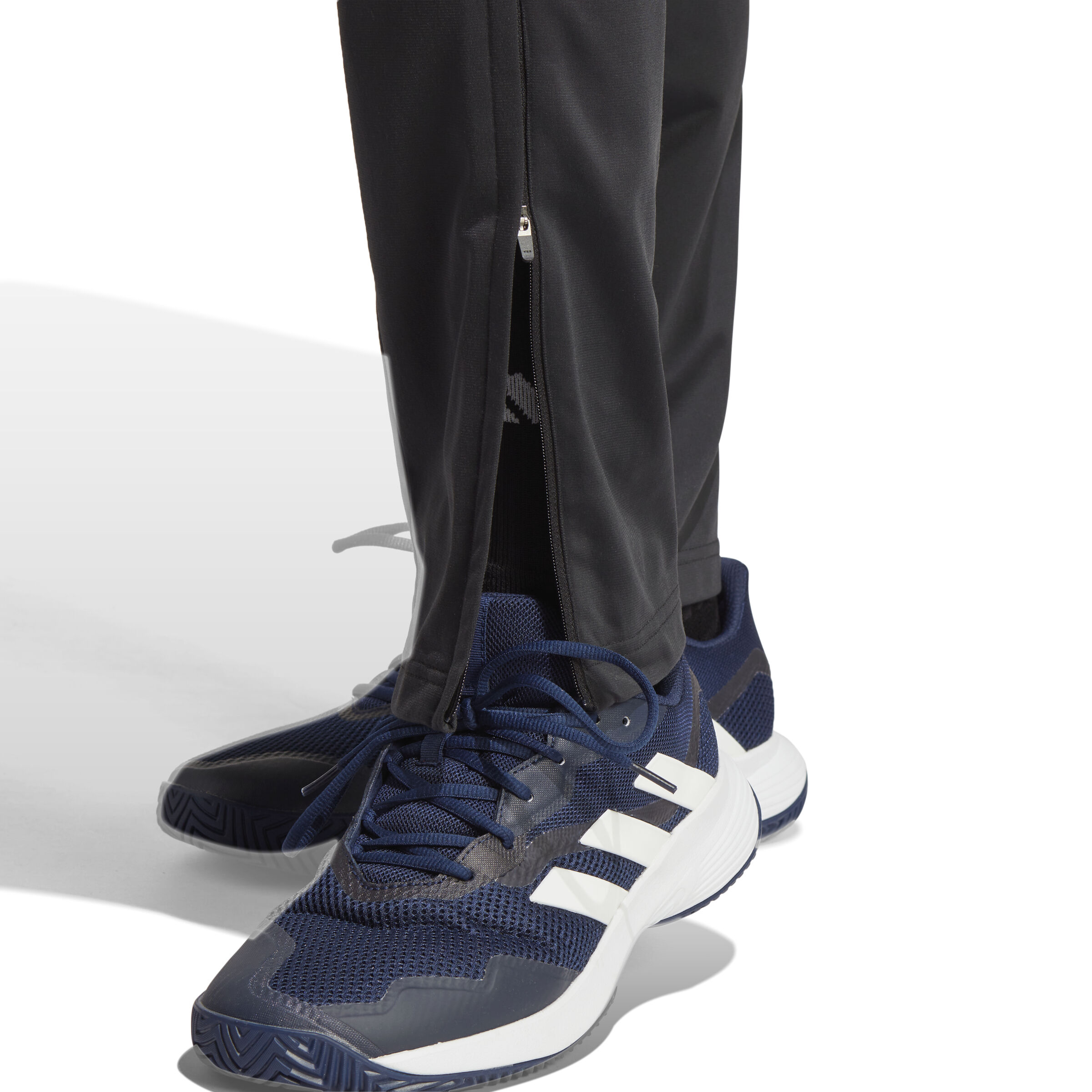 Buy adidas 3 Stripes Knitted Training Pants Men Black White online Padel Point COM