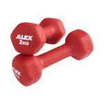 Alex Neoprenhantelpaar zu 2 kg