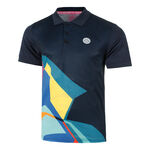 BIDI BADU Clothing BIDI BADU Twiggy Polo Men-Dark Blue,Multicoloured