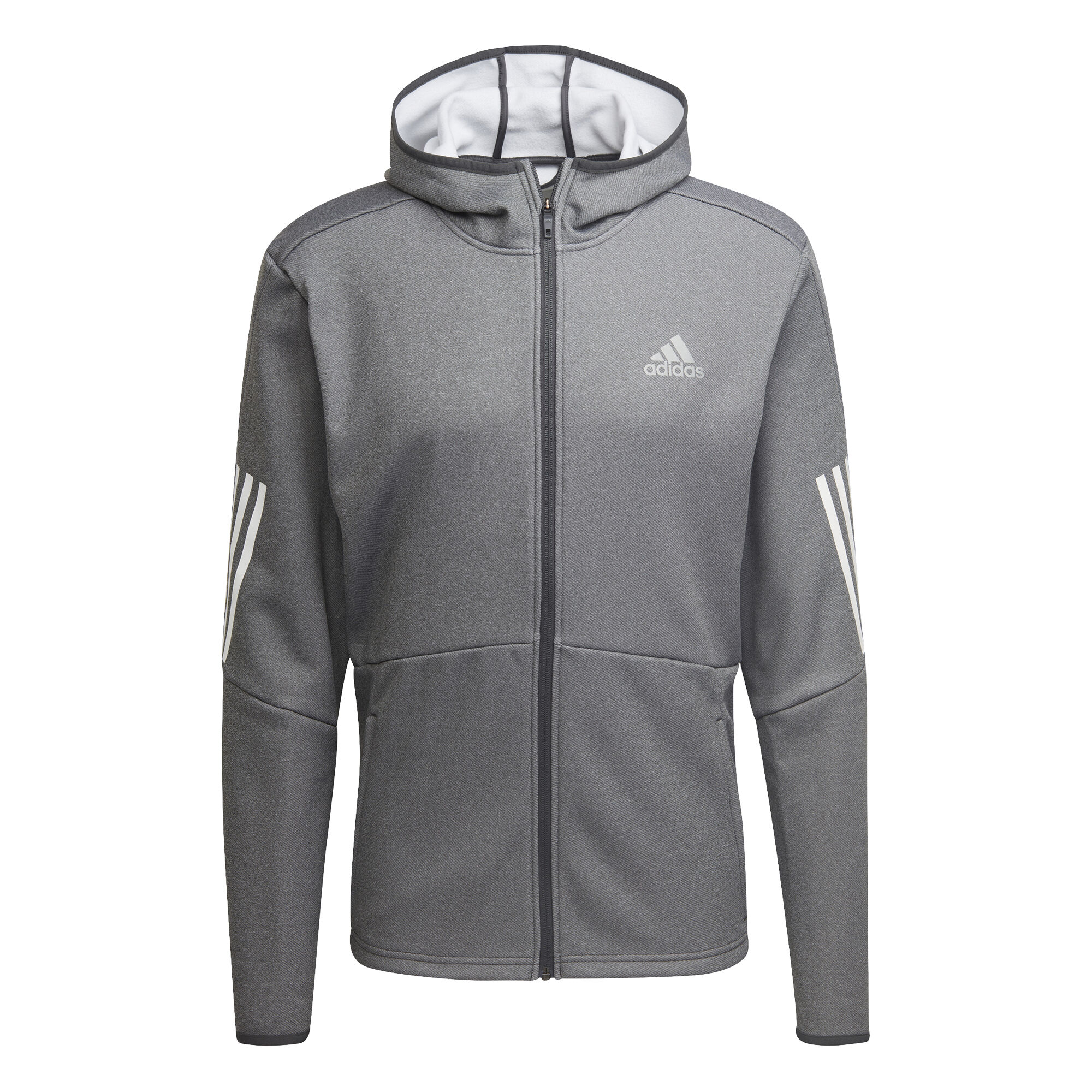 Adidas sweatjacke sales grau herren