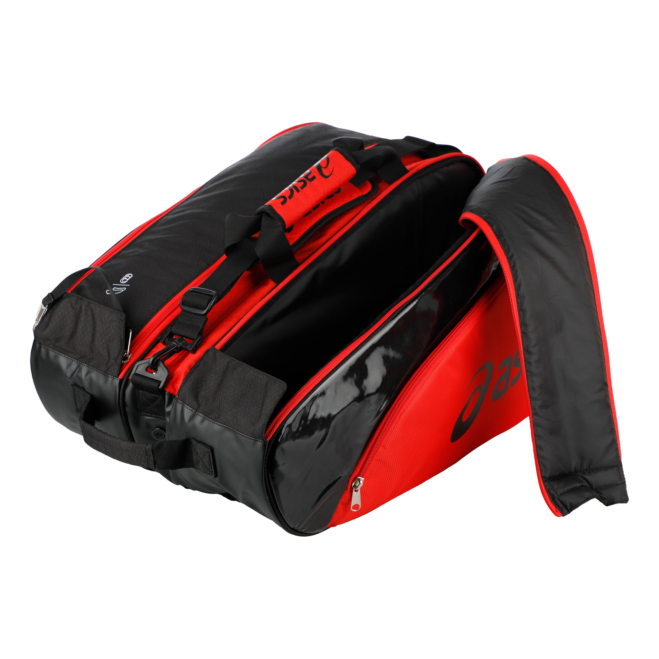 Buy ASICS Bag Padel Racket Bag Black Red online Padel Point COM