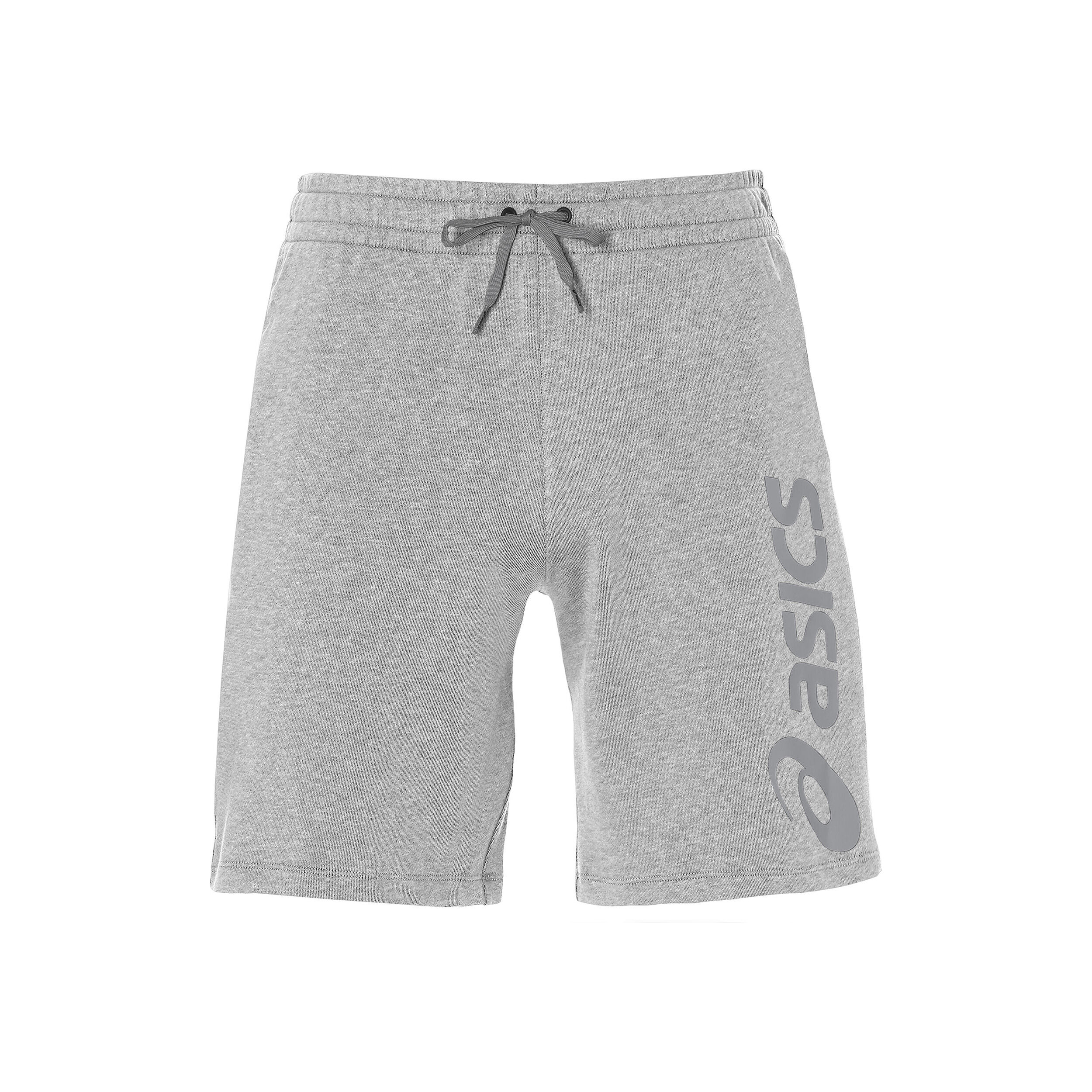 Buy ASICS Big Logo Sweat Shorts Men Grey online | Padel