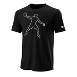 Wilson Clothing Wilson Bela Tech II T-Shirt Men - black, white