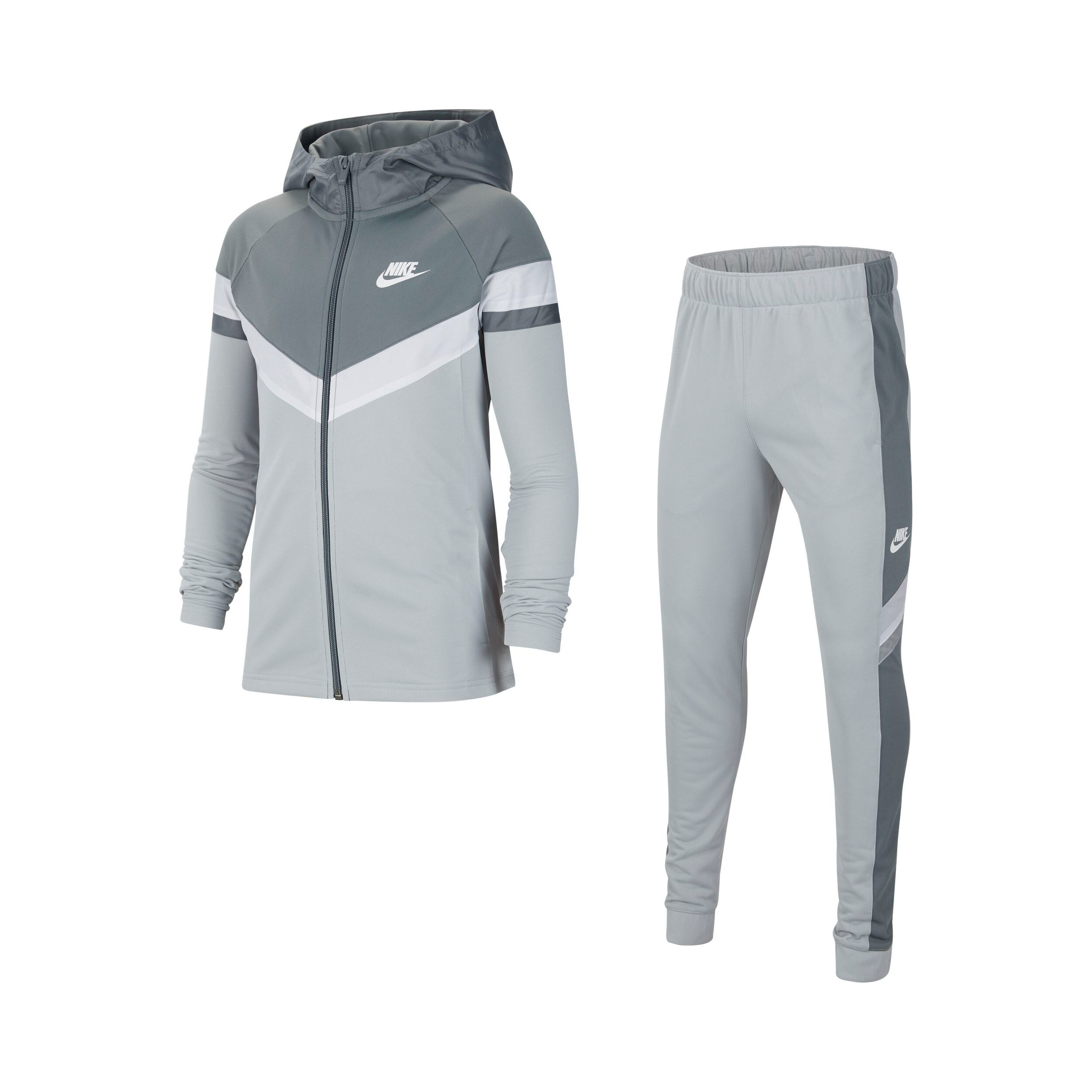 Sportswear Woven Tracksuit Boys Lightgrey Grey