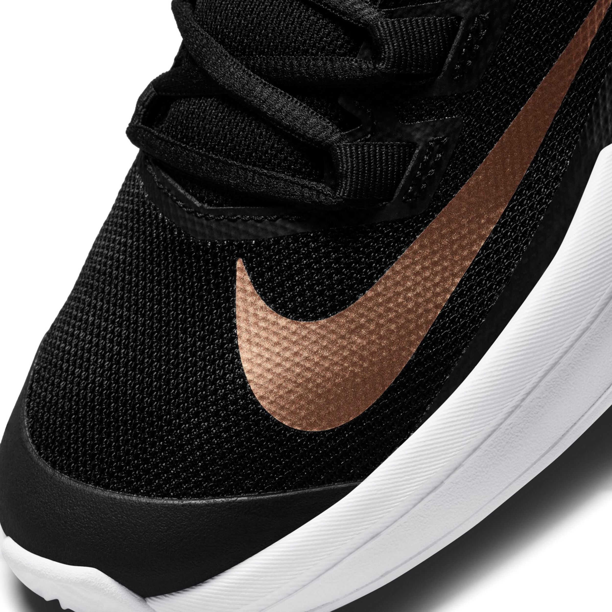 Nike court lite womens black discount