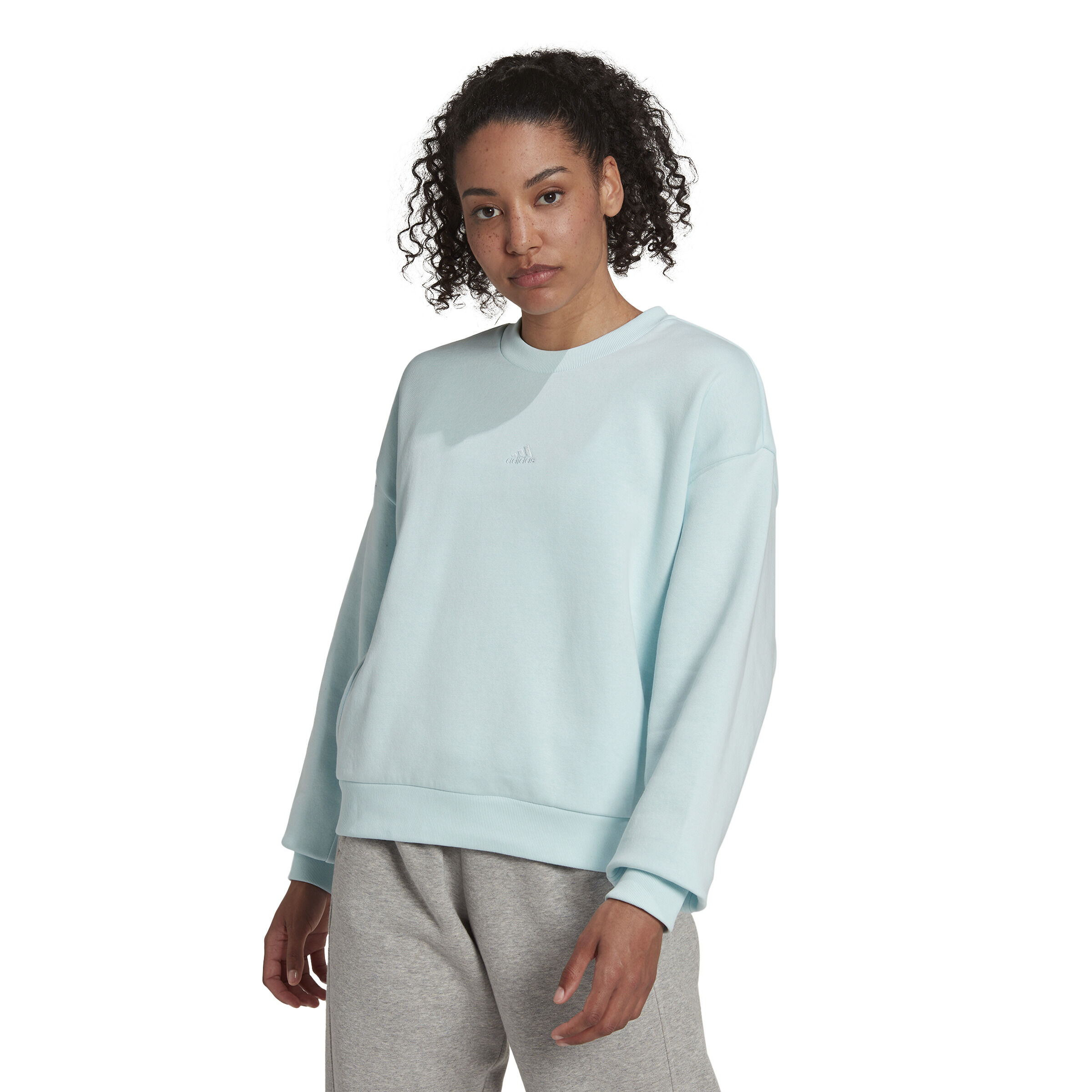 Buy adidas ALL SZN Sweatshirt Women Light Blue online Padel