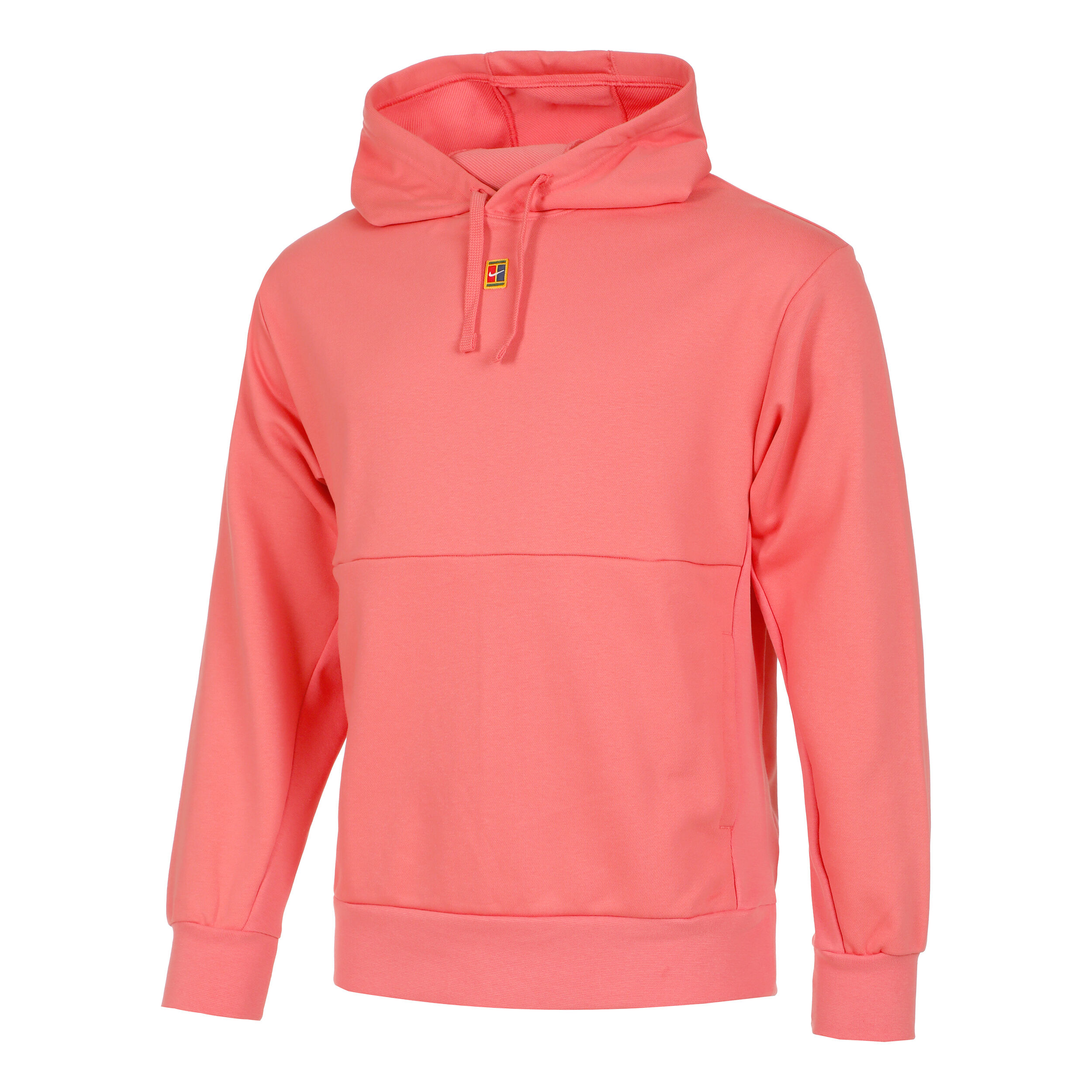 Buy Nike Dri Fit Court Heritage Fleece Hoody Men Coral online Padel Point COM