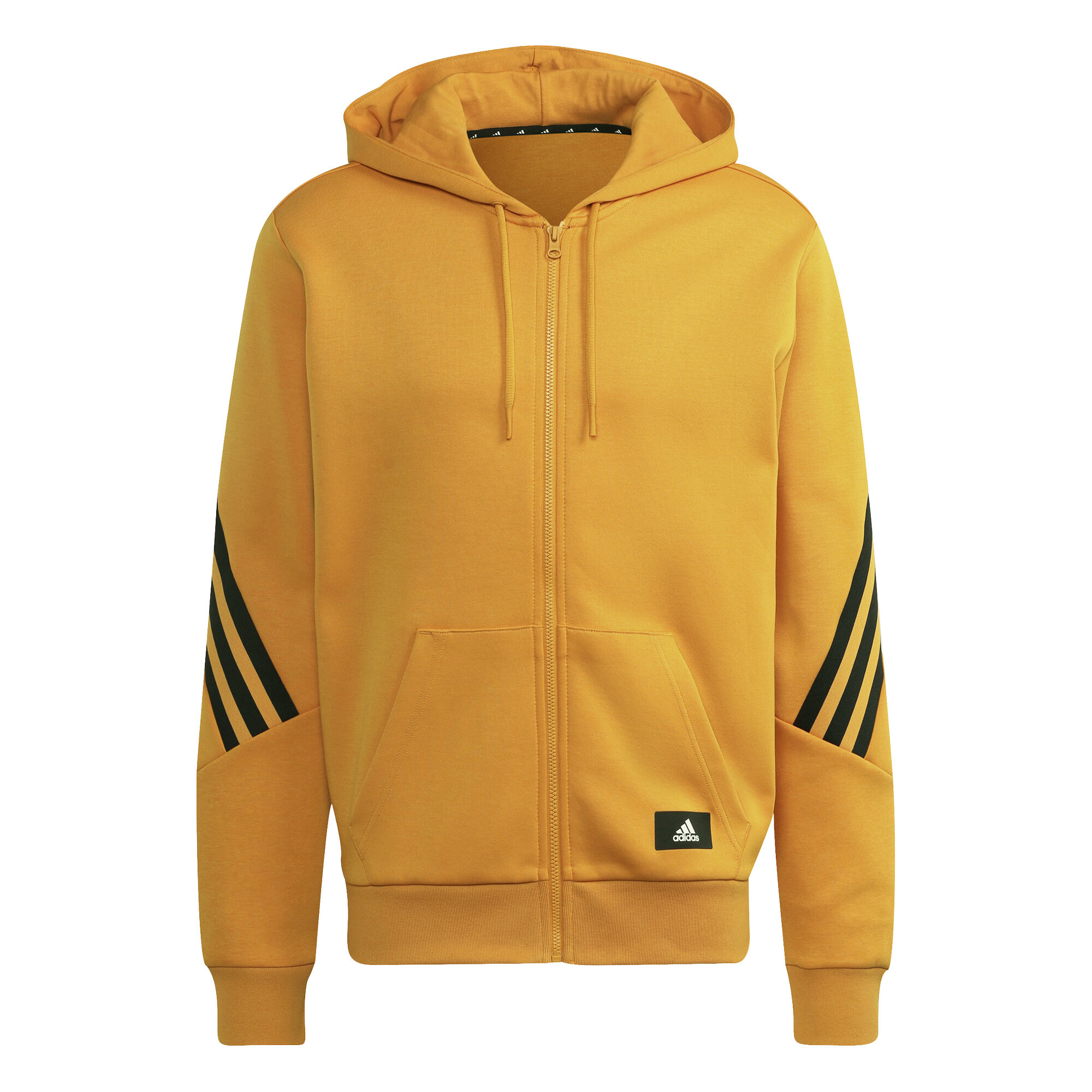 Mens Hoodie Adidas Hoodie Yellow Stripes Adidas Originals Men's