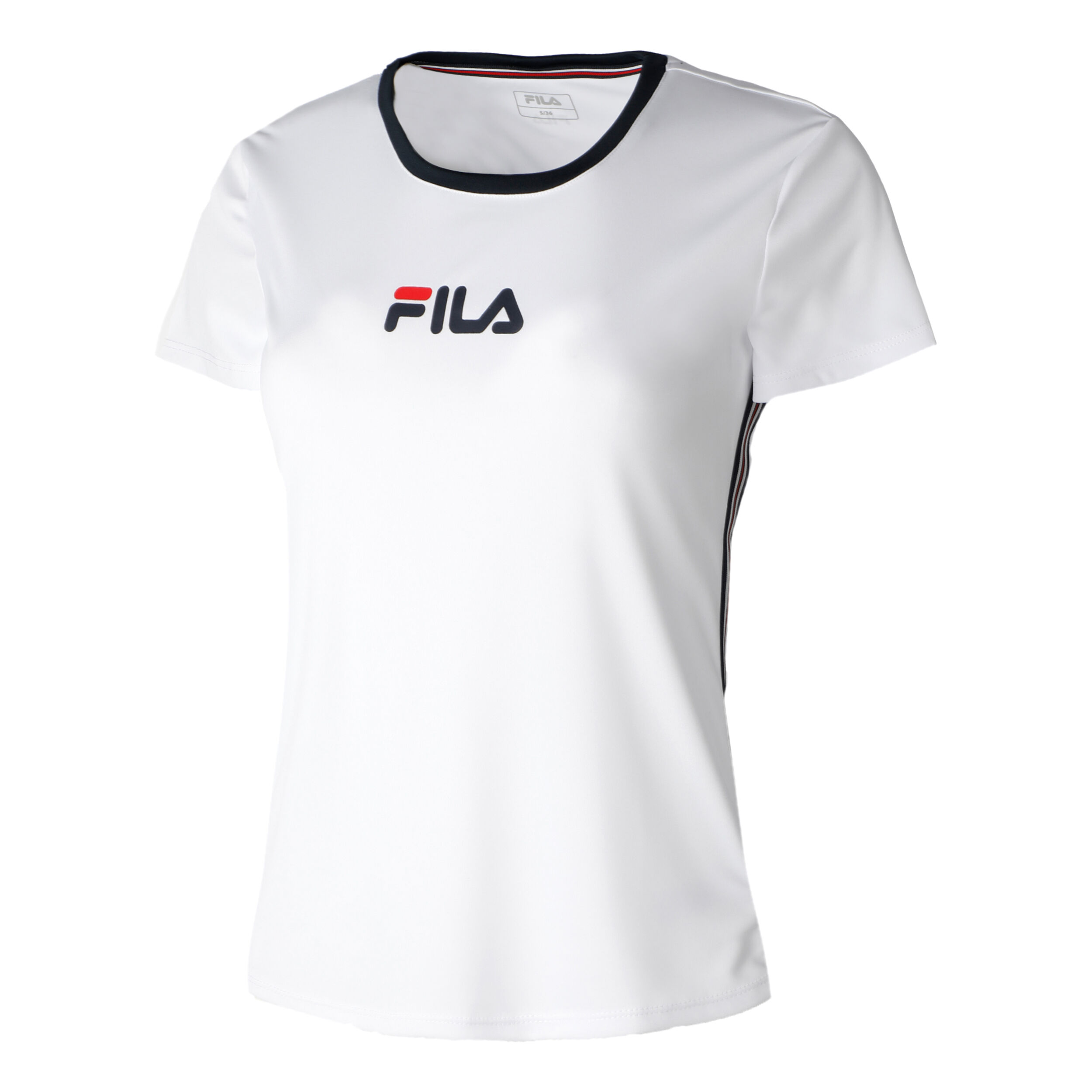 Lorena T Shirt Women White Dark Blue