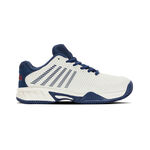 K-Swiss Tennis shoes K-Swiss Hypercourt Express 2 Clay Court Shoe Kids-White,Dark Blue