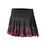 Hi-Retro Color Block Pleated Skirt