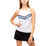Color Block Tie Back Tank Top