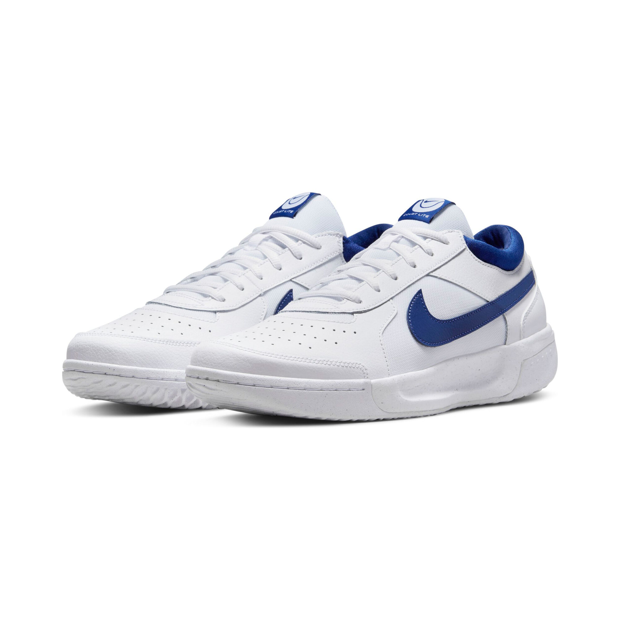 Nike Court Zoom All Court Shoe Kids - White, Blue online | Padel-Point
