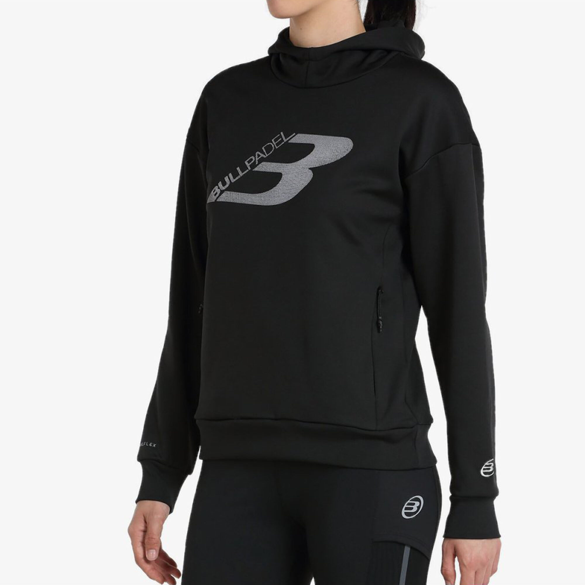 Bullpadel Incoe Hoody Women Black Tennis-Point