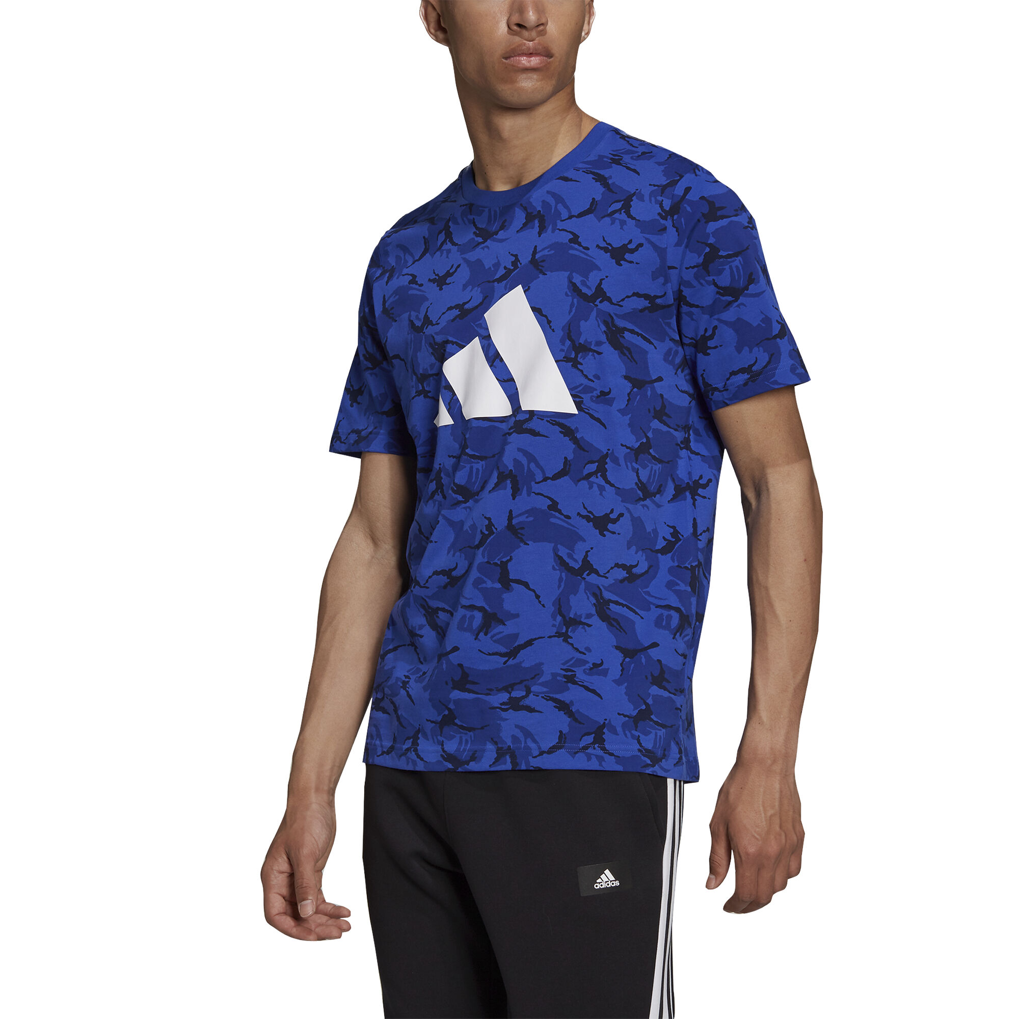 Buy adidas Freelift Camo T Shirt Men Blue White online Padel